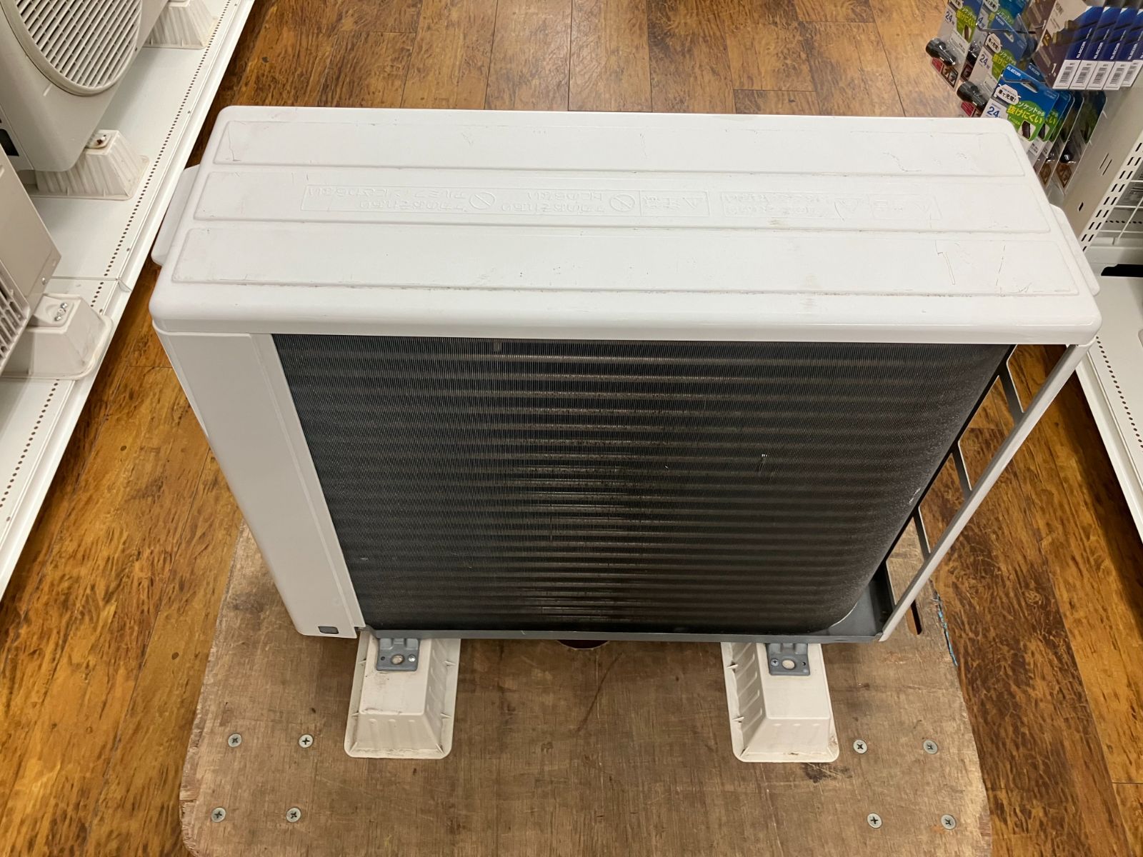 関東地域 販売 CORONA ルームエアコン 2.2kw CSH-N2221R 室内機フィルター側カバー接続部分に割れ有り WWW_KANDAIZUMI_COM