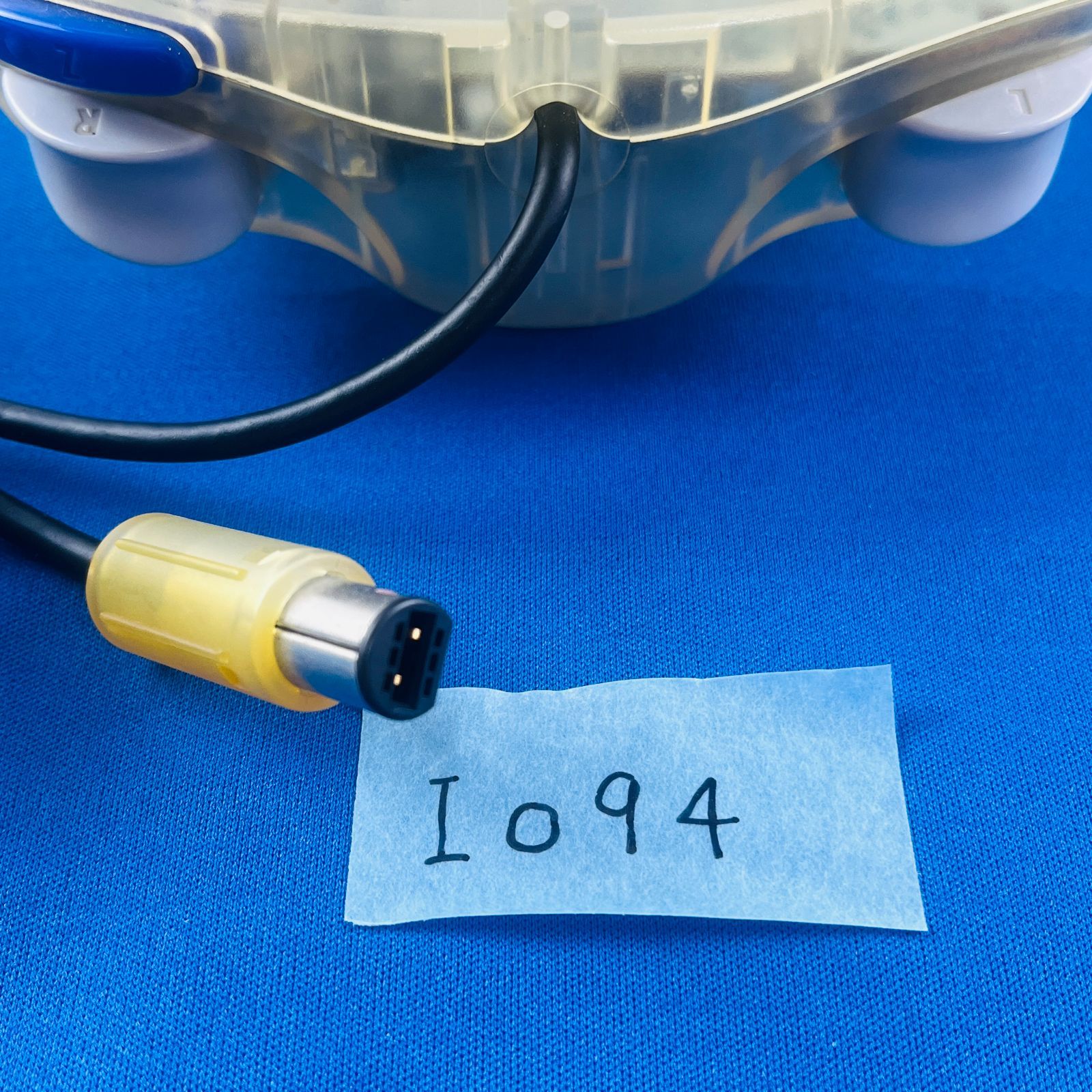 I094 GC ゲームキューブ GAME CUBE コントローラー DOL-003 クリア スケルトン 有線コントローラー アナログコントローラー ニンテンドー Nintendo 任天堂 UP786_INFO