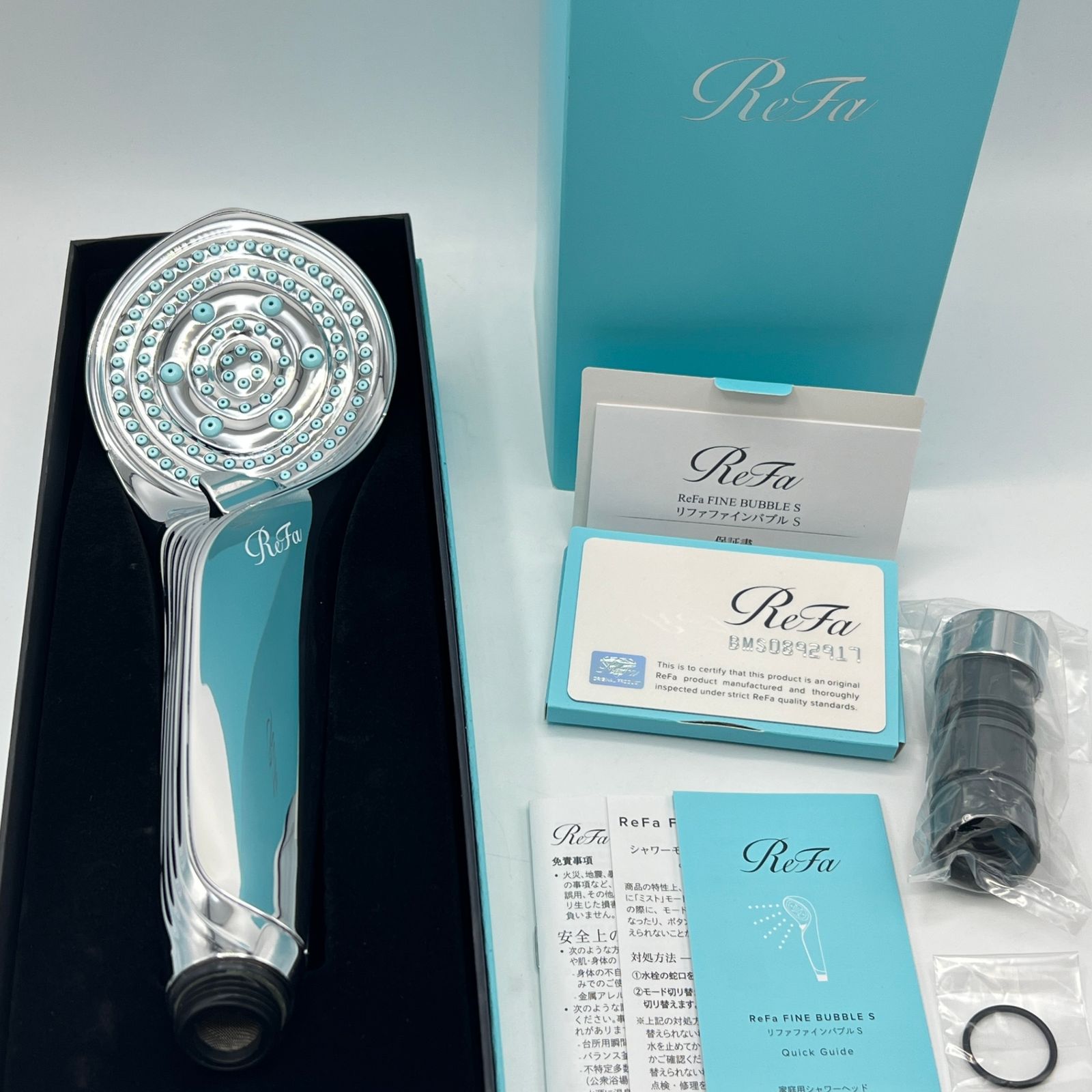 MTG ReFa FINE BUBBLE S RS-AF15A シャワーヘッド リファファインバブルS 本体