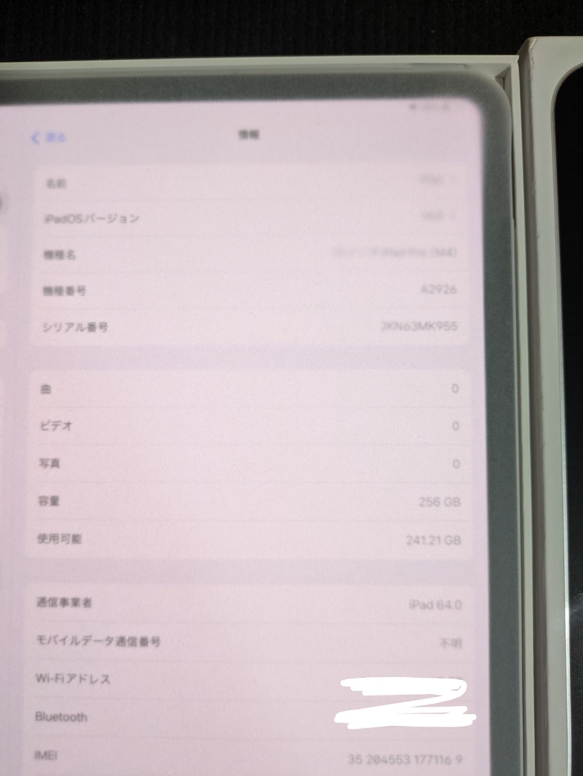 iPad Pro M4 13インチ 256GB Cellular 標準ガラス搭載 シルバー USTAUSTRALIA_COM_AU