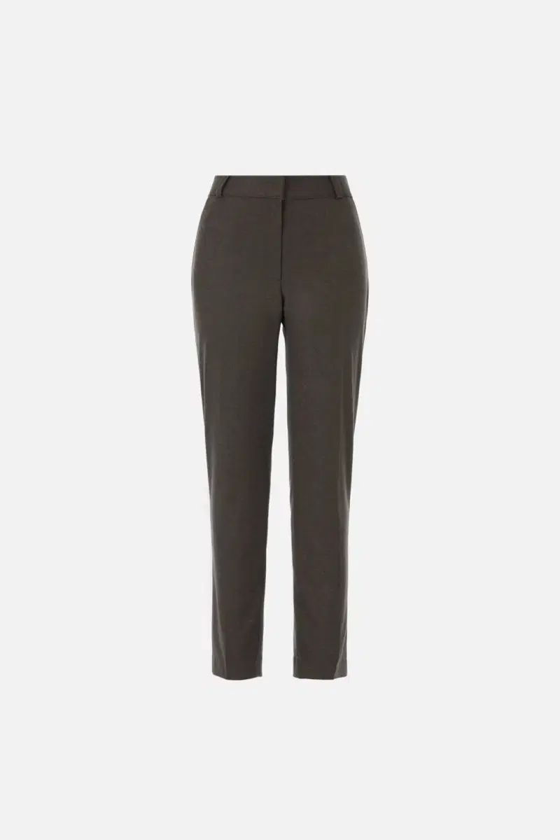 ウール麻 スラックス