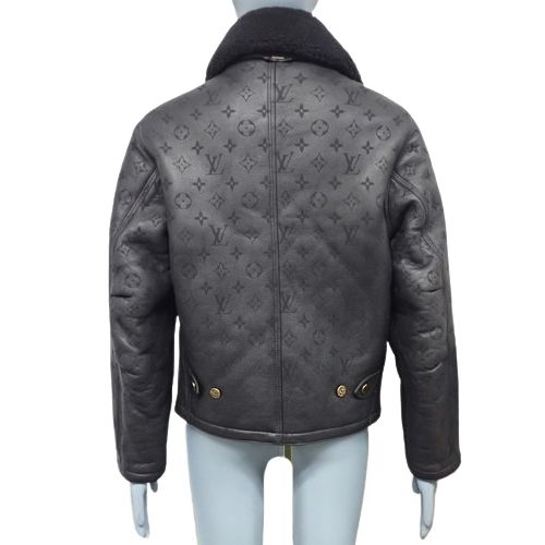 LOUIS VUITTON(ルイ・ヴィトン) モノグラム ムートンレザー ジャケット