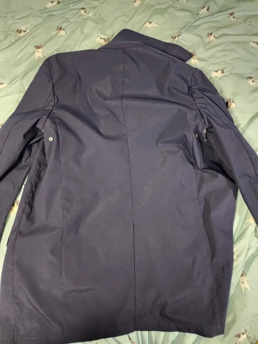 ハンサム ネイビー ステン コート ㅣ レインコート KANDAIZUMI_COM