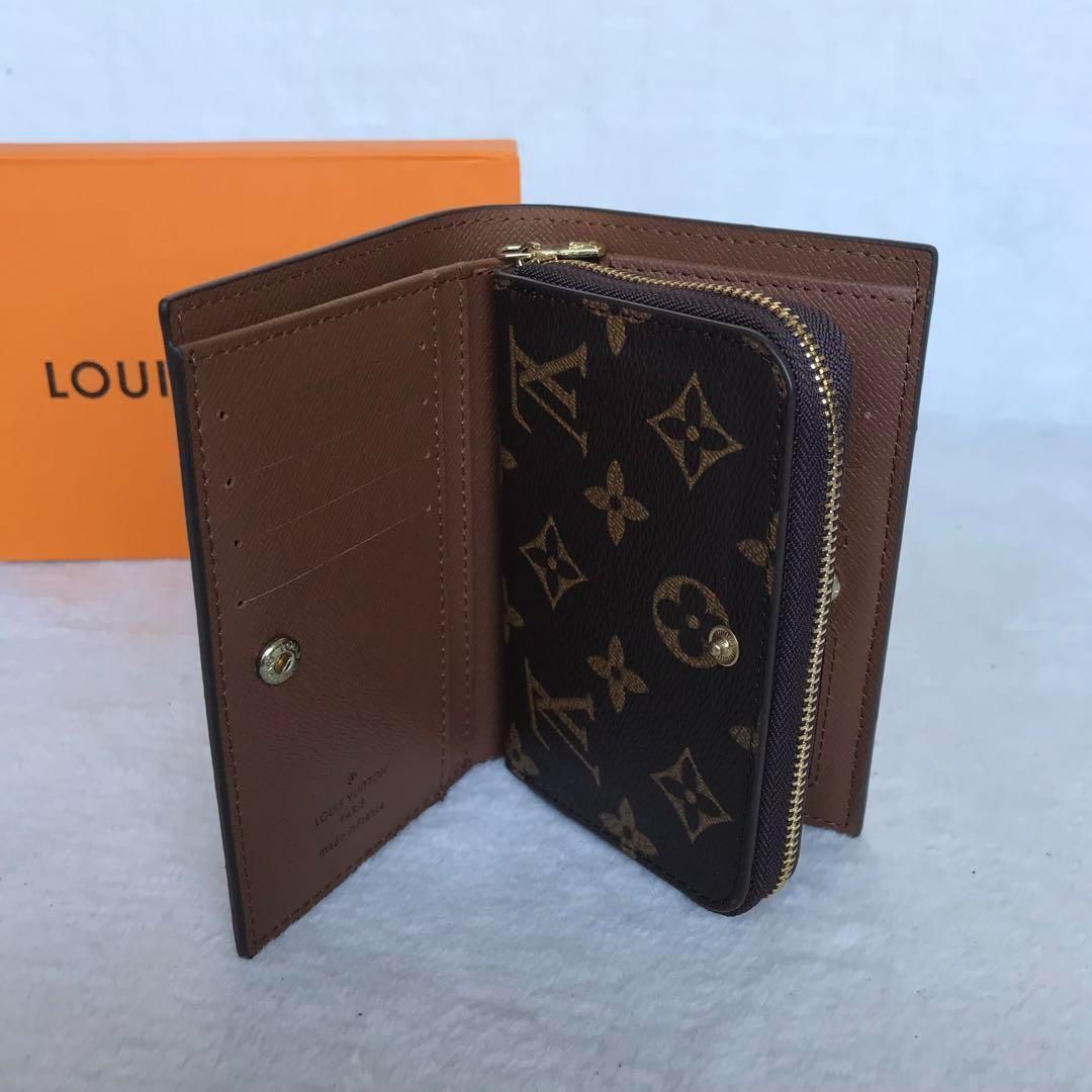 即購入不可 ！！新品LOUIS VUITTON 二つ折り財布 - メルカリ