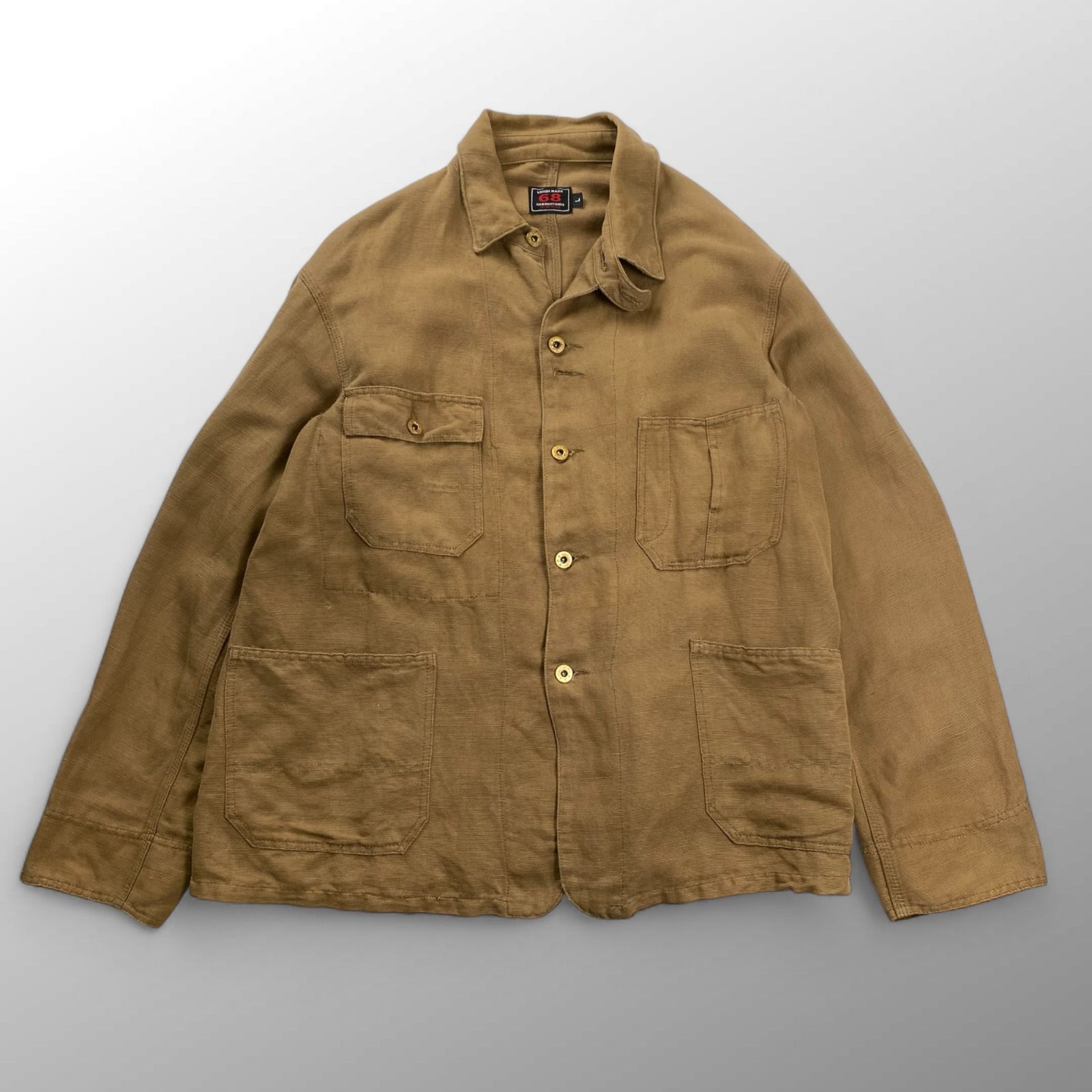 極美品 定価6万 25SS AT LAST&CO 生成りカバーオール 42 楽天市場】At LAST&CO アットラスト ジャケット サイズ:42 677J