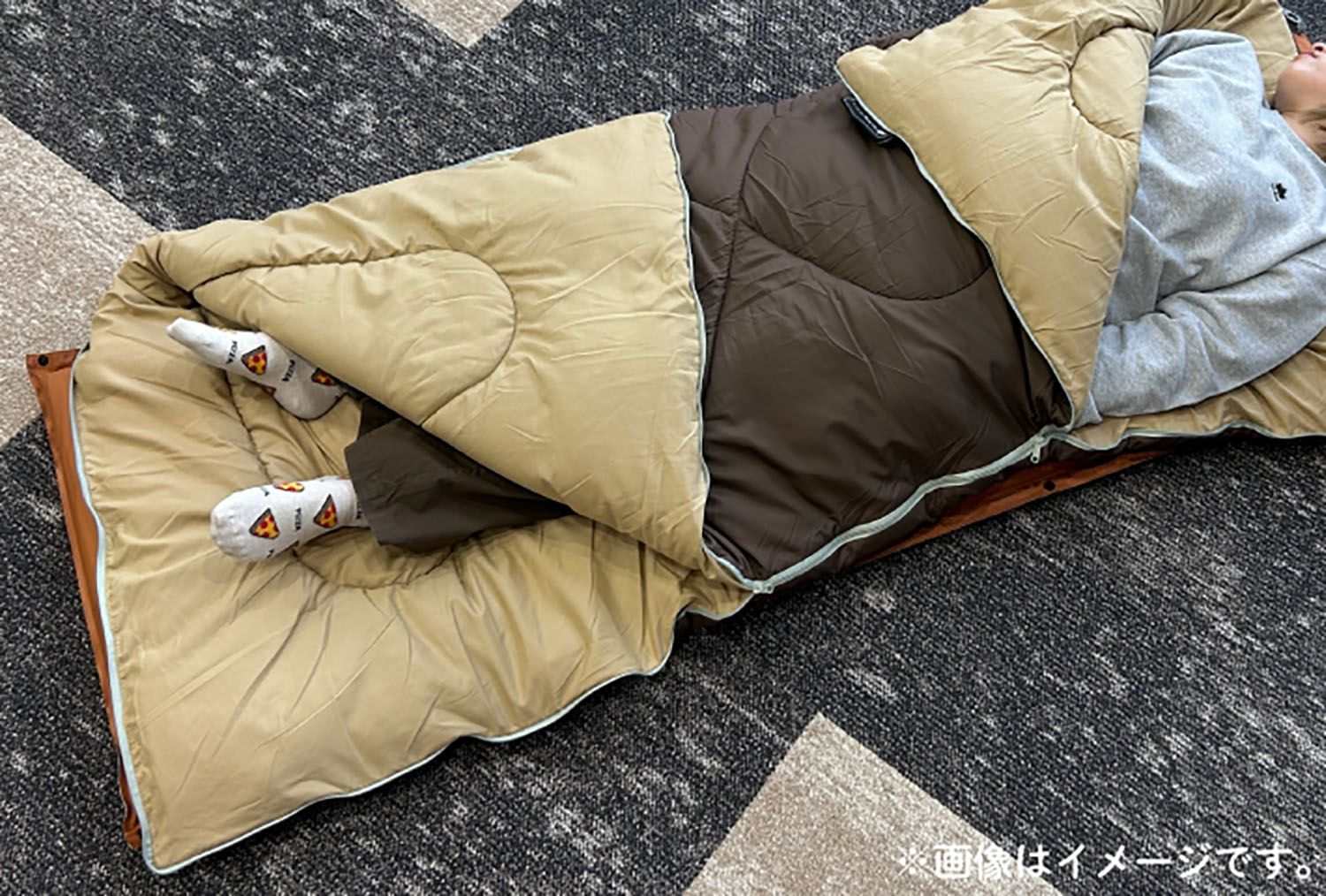 ロゴス LOGOS アウトドア 抗菌防臭 丸洗いアリーバ・-15 シュラフ 寝袋