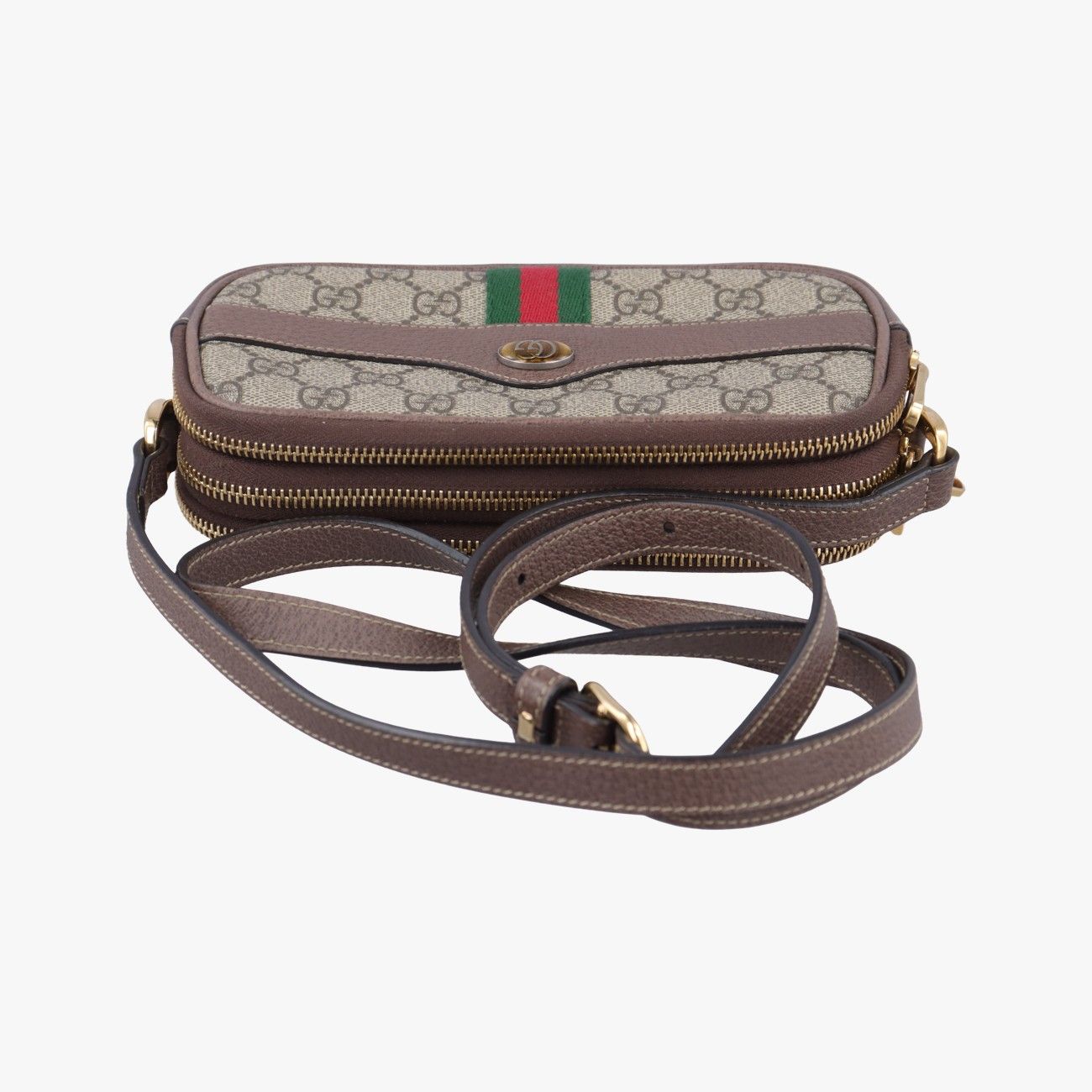 グッチGucciオフィディアブラウンPVCコーティングキャンバス546597
