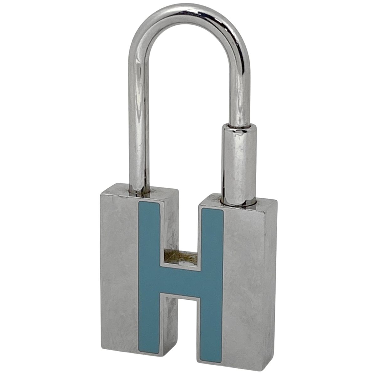 エルメス HERMES カデナ バッグチャーム ペンダントトップ キーホルダー バッグチャーム メタル シルバー レディース