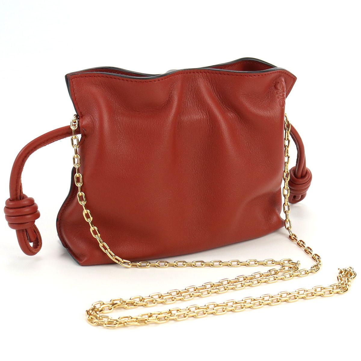 LOEWE ロエベ フラメンコ クラッチ ナノ A411FC6X01 ポシェット レザー