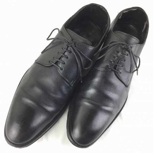 Zegna エルメネジルドゼニア【size8D/26.0〈黒/BLACK/ブラック】オール