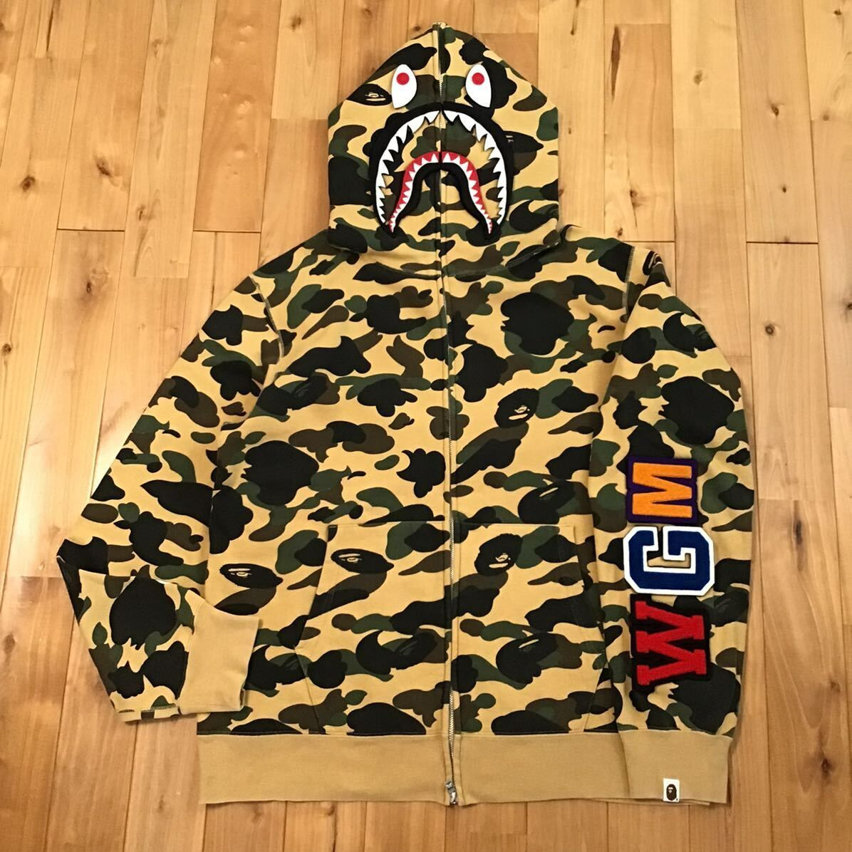 ☆2XL☆ DETACHABLE シャーク パーカー shark full zip hoodie a bathing ape BAPE 1st  camo エイプ ベイプ アベイシングエイプ XXL - メルカリ