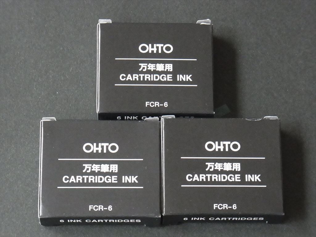良質 OHTO 万年筆用カートリッジ FCR-6