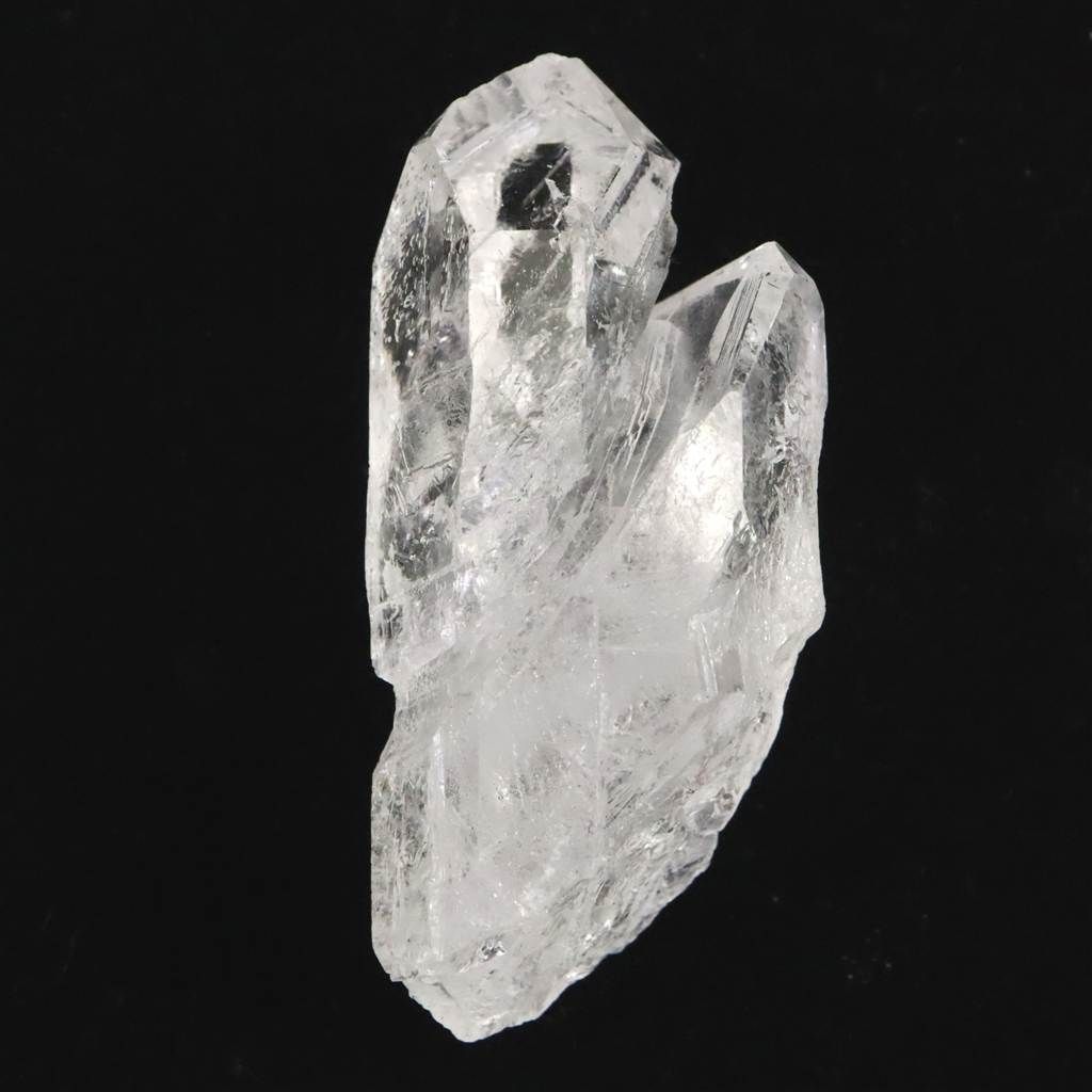 ブラジル産 エッジドクォーツ 蝕像水晶 原石 レインボー ツイン 60.25g 榎本通商48329 NEXPOTALLINN_EU