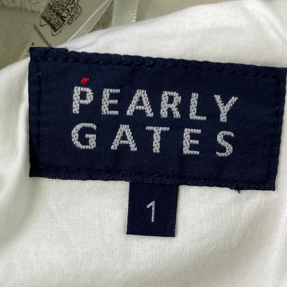 サイズ：1 PEARLY GATES パーリーゲイツ  ストレッチスカート スポンジボブ 総柄 ホワイト系 [240101447341] ゴルフウェア レディース ストスト PEARLY GATES パーリーゲイツ ストレッチスカート スポンジボブ