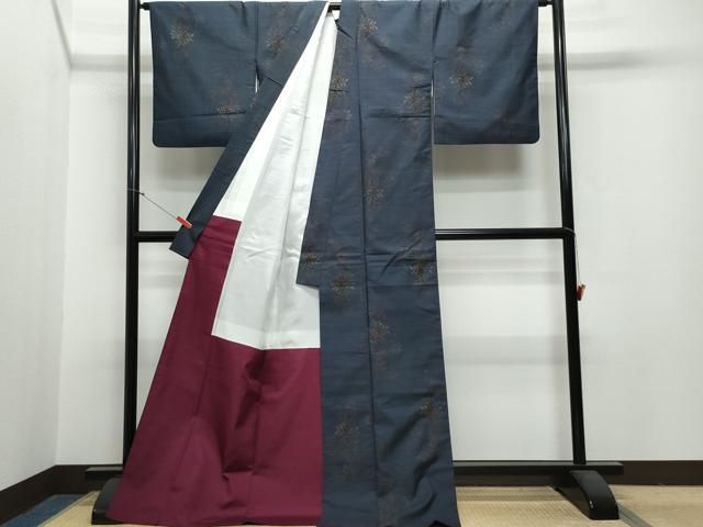 平和屋着物○本場大島紬 9マルキ 南天文 正絹 逸品 CAAR8332vf - メルカリ