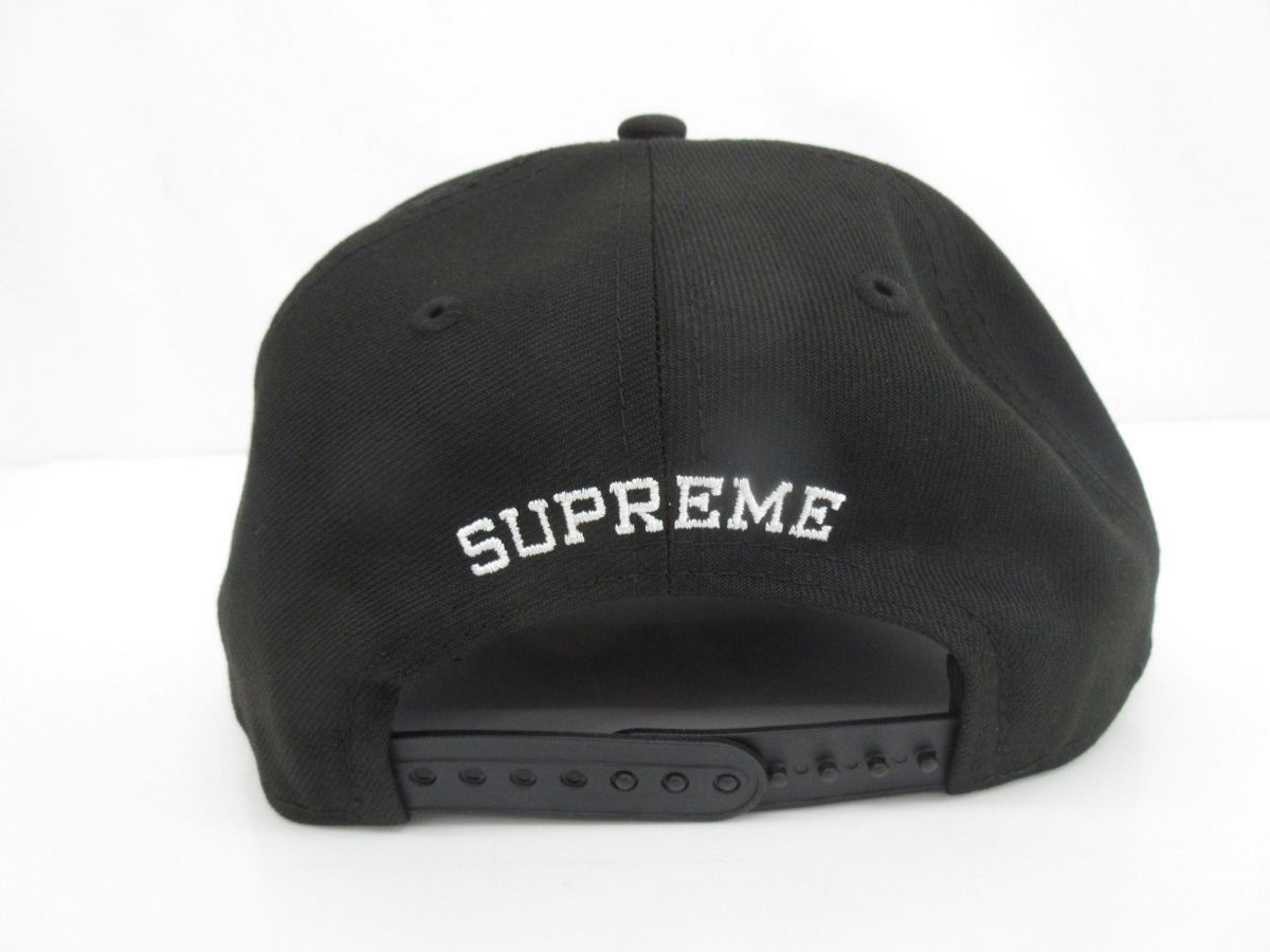 シュプリーム Supreme ニューエラ Sharp Spellout Adjustable 25fw ブラック 黒 メンズ