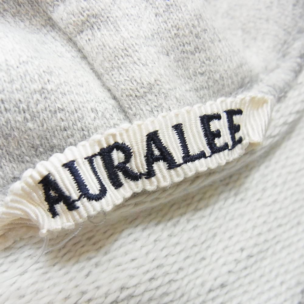 AURALEE オーラリー 21SS A21SP01GU SUPER SOFT SWEAT BIG P/O PARKA スーパー ソフト スウェット  ビッグ プルオーバー パーカー グレー系 4【中古】 - メルカリ