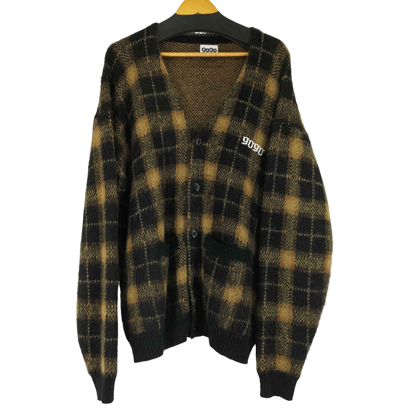 ナインティナインティ 9090 Mohair Ombre Cardigan メンズ JPN XL