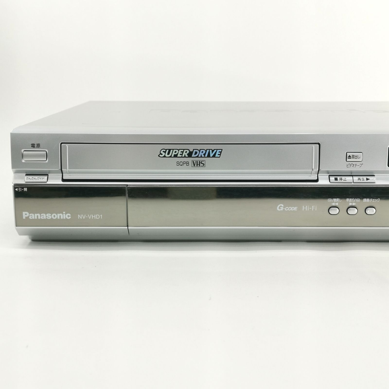 動作品】パナソニック VHS DVD 一体型ビデオデッキ NV-VHD1 【動作品