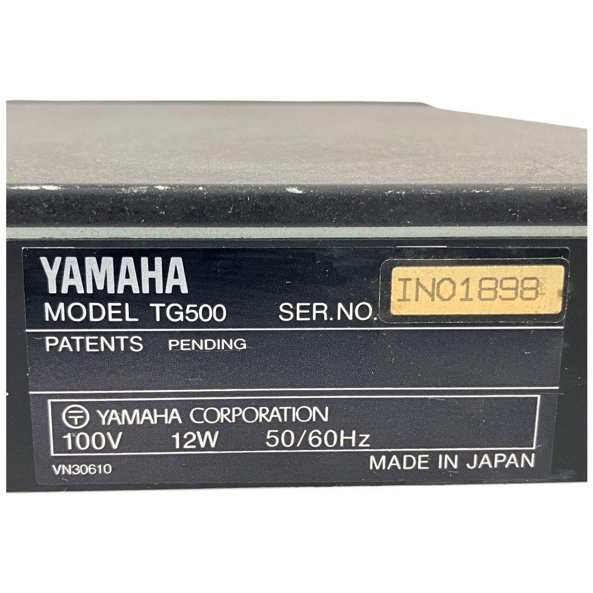 ジャンク YAMAHA ヤマハ TG500 トーンジェネレーター サウンド