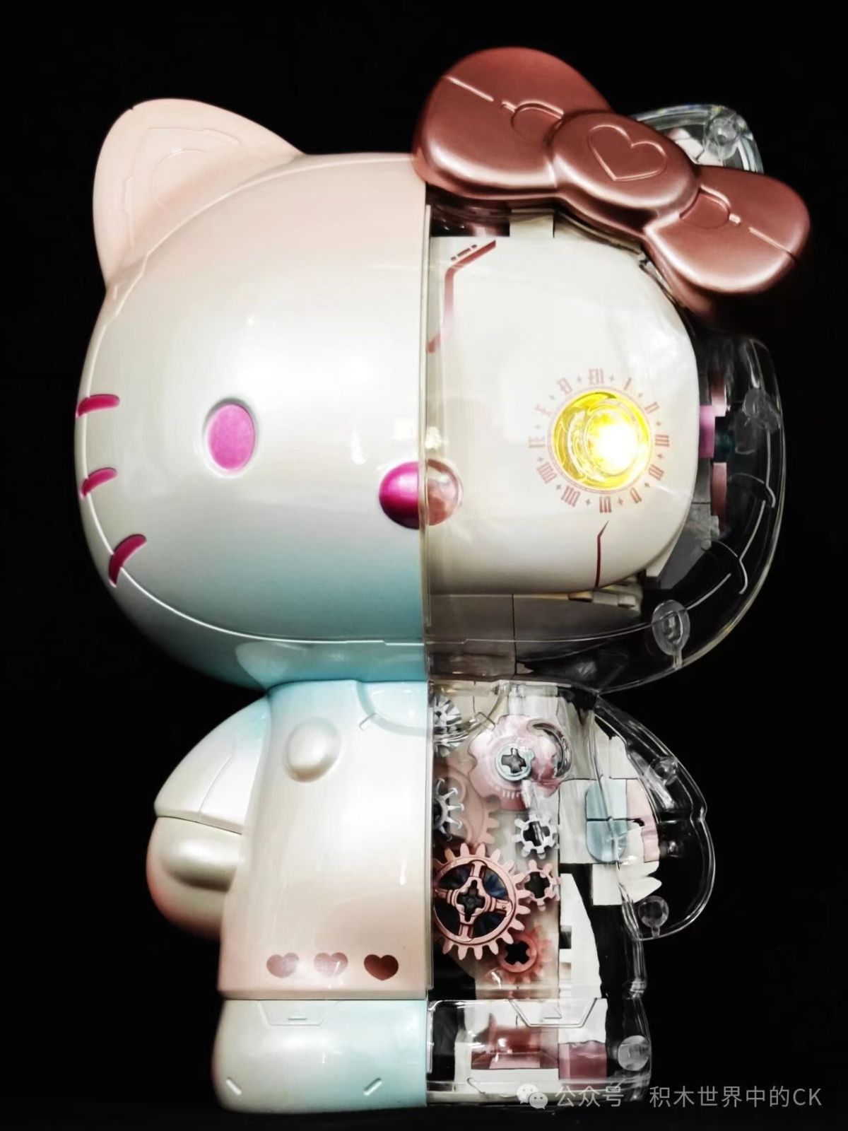 TOPTOY x サンリオ SANRIO Hello Kitty プラモデル 幻彩瑠璃光 ブロック玩具