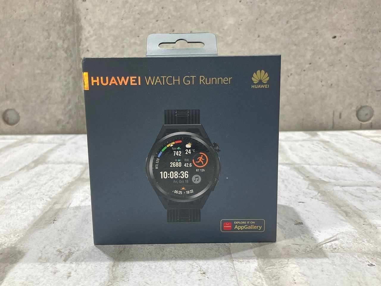 ★状態良好美品★ HUAWEI ファーウェイ RUN-B19 Black Watch GT Runner ☆★