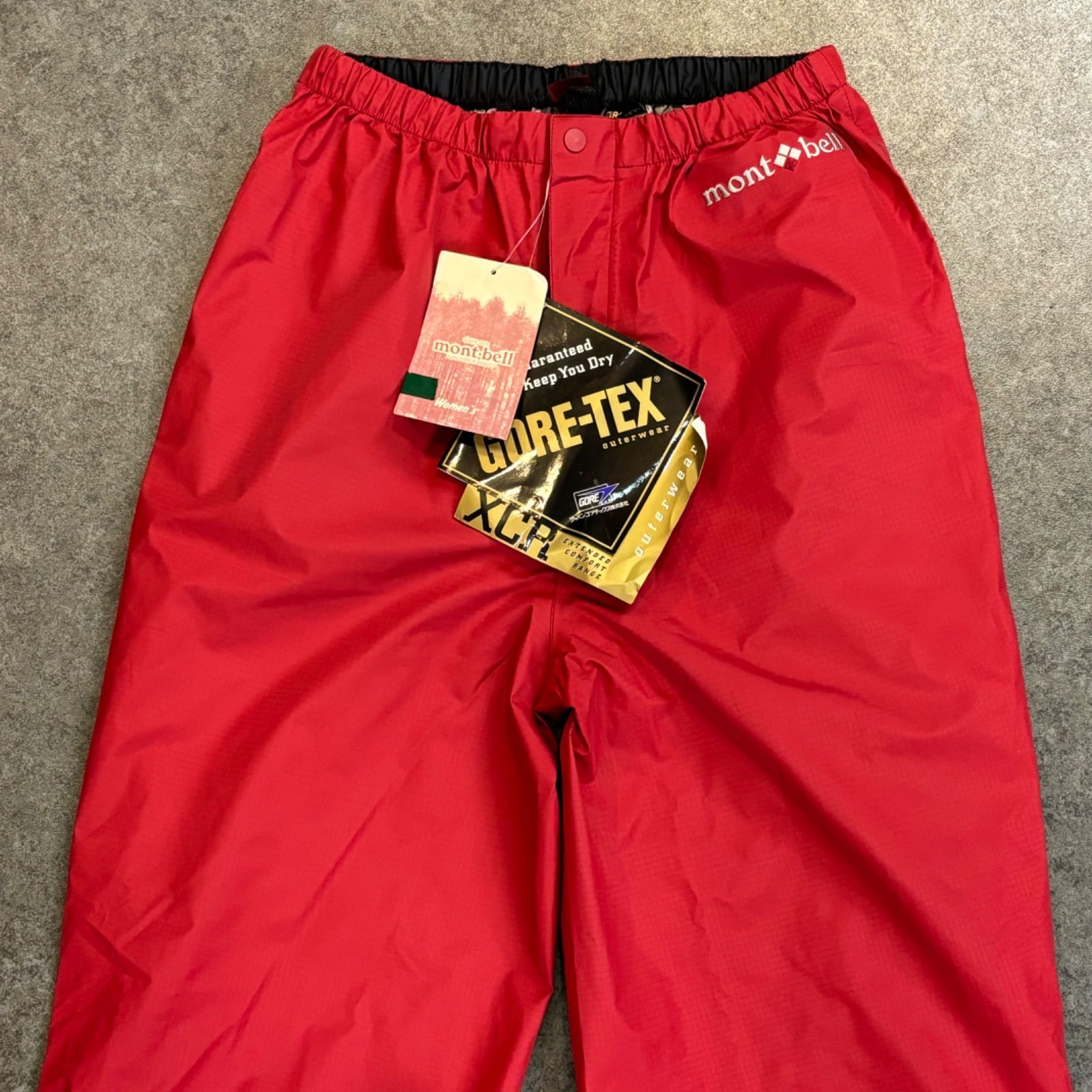 新品未使用 mont-bell GORE-TEX モンベル ゴアテックス レインダンサー 