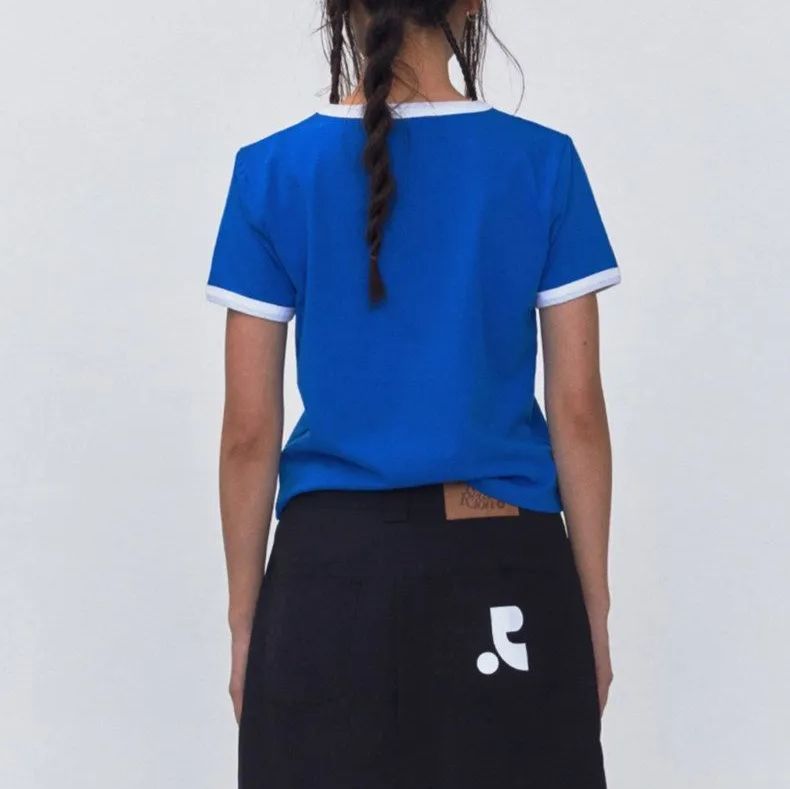 Rest&Recreation Tシャツ 半袖 ブルー 韓国 ファッション #2 - メルカリ