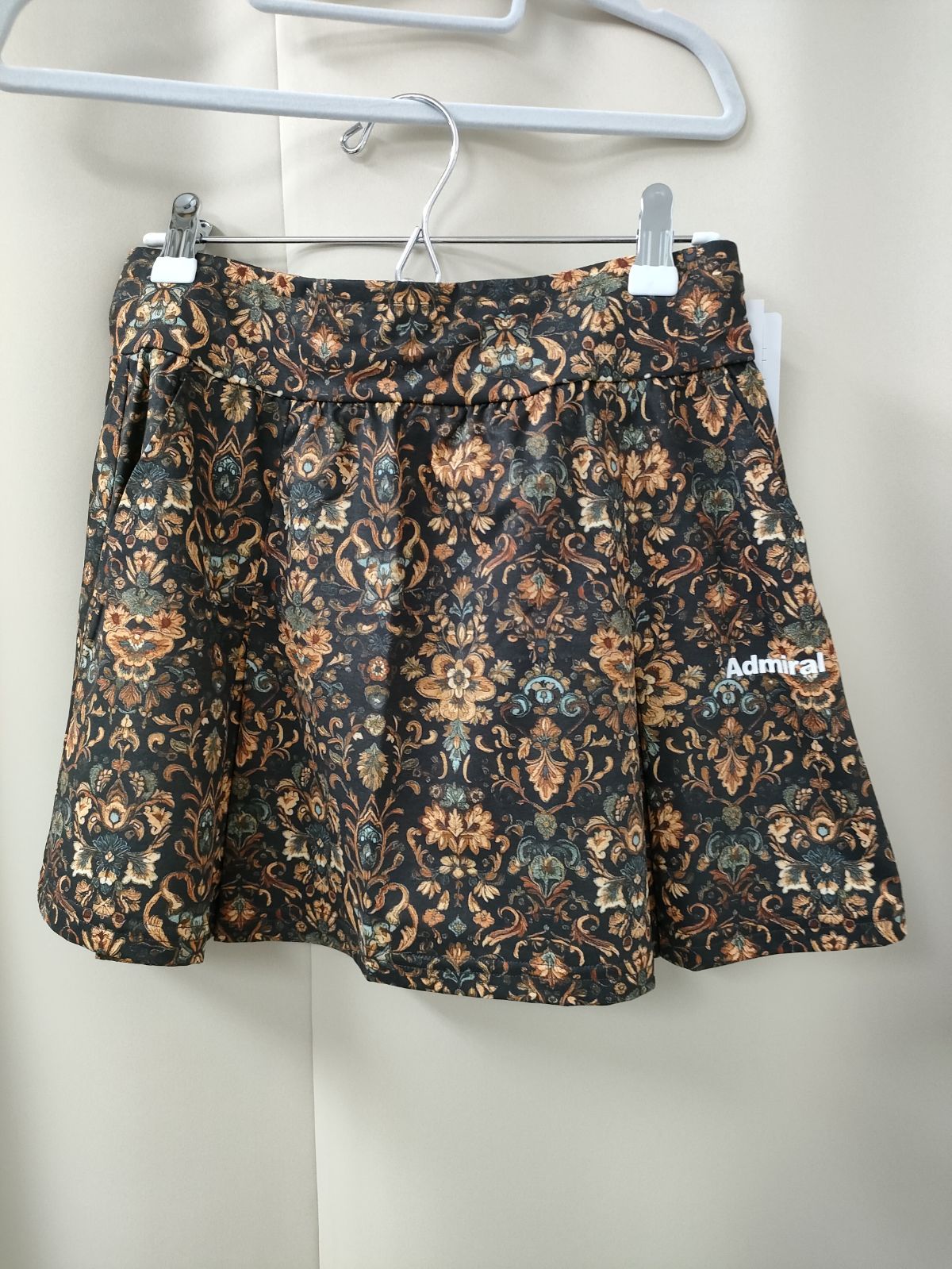 アドミラル　2025 秋冬　スコート　M ✨️アドミラル2025秋冬最新作✨️ダマスクタックプリーツ