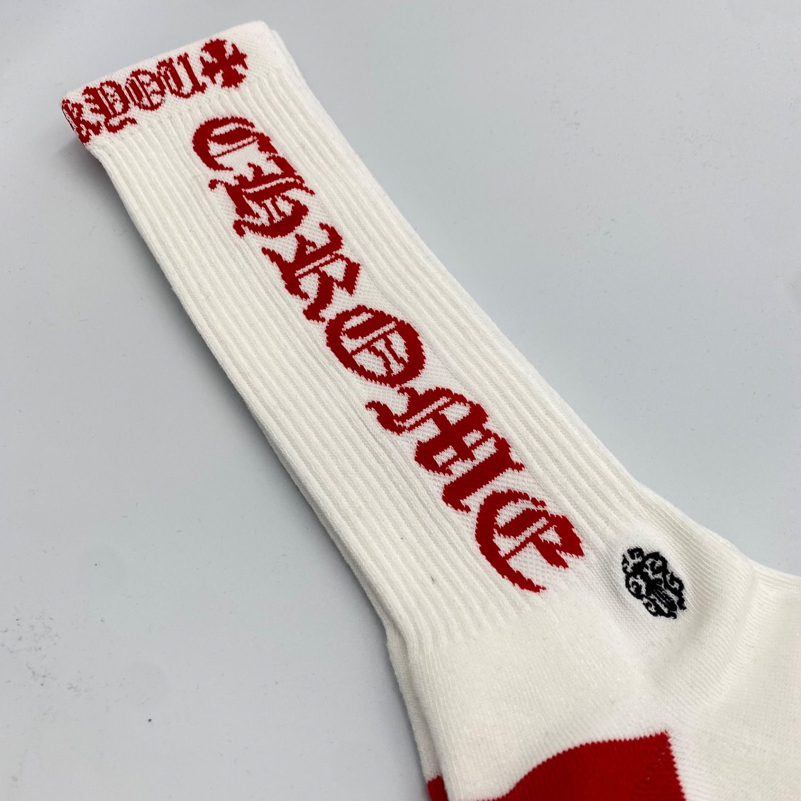 新品】 Chrome Hearts ダガー ソックス 靴下 赤色 L - メルカリ
