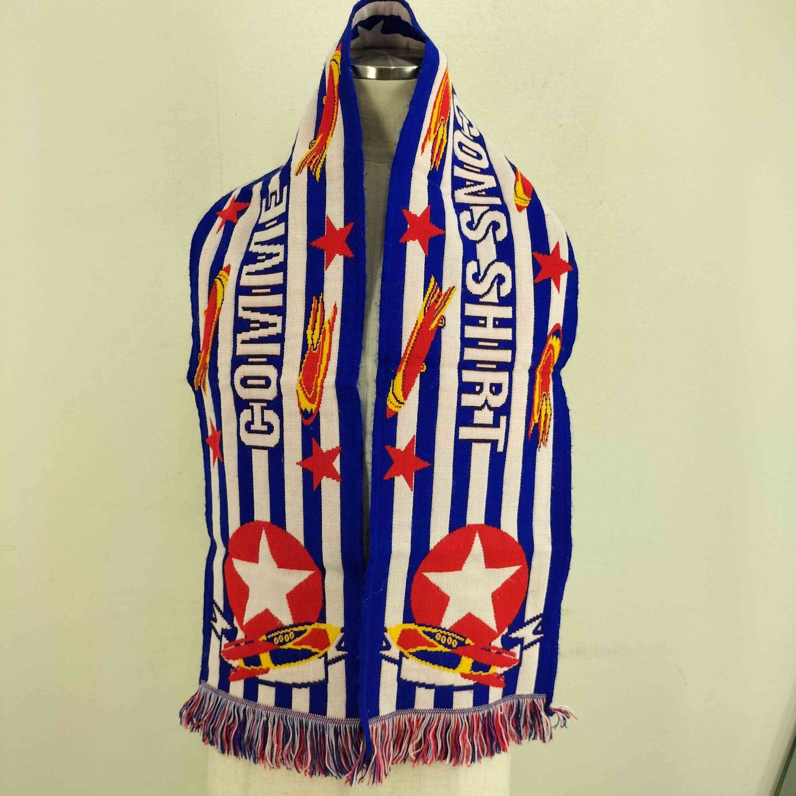 COMME des GARCONS ギャルソン フーリガン　サッカーマフラー COMME des GARCONS SHIRT コムデギャルソンシャツ フランス製