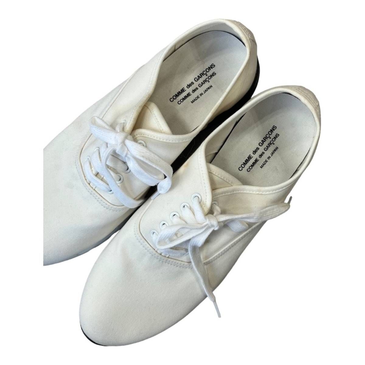 コムコム レースアップシューズ COMME des GARCONS
