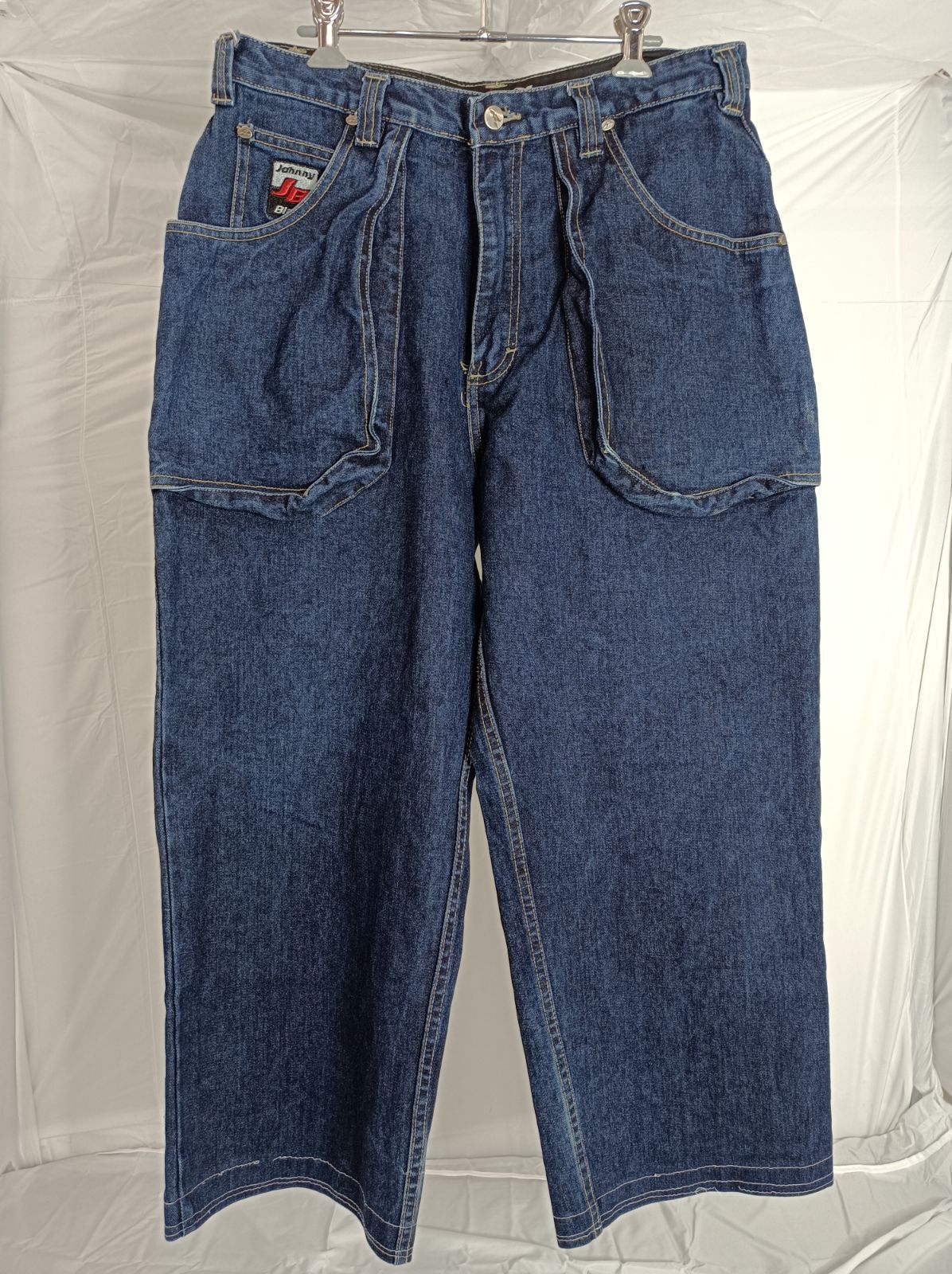 02】☆美品☆Johnny Blaze バギーパンツ 極太 デカポケット 【3550 