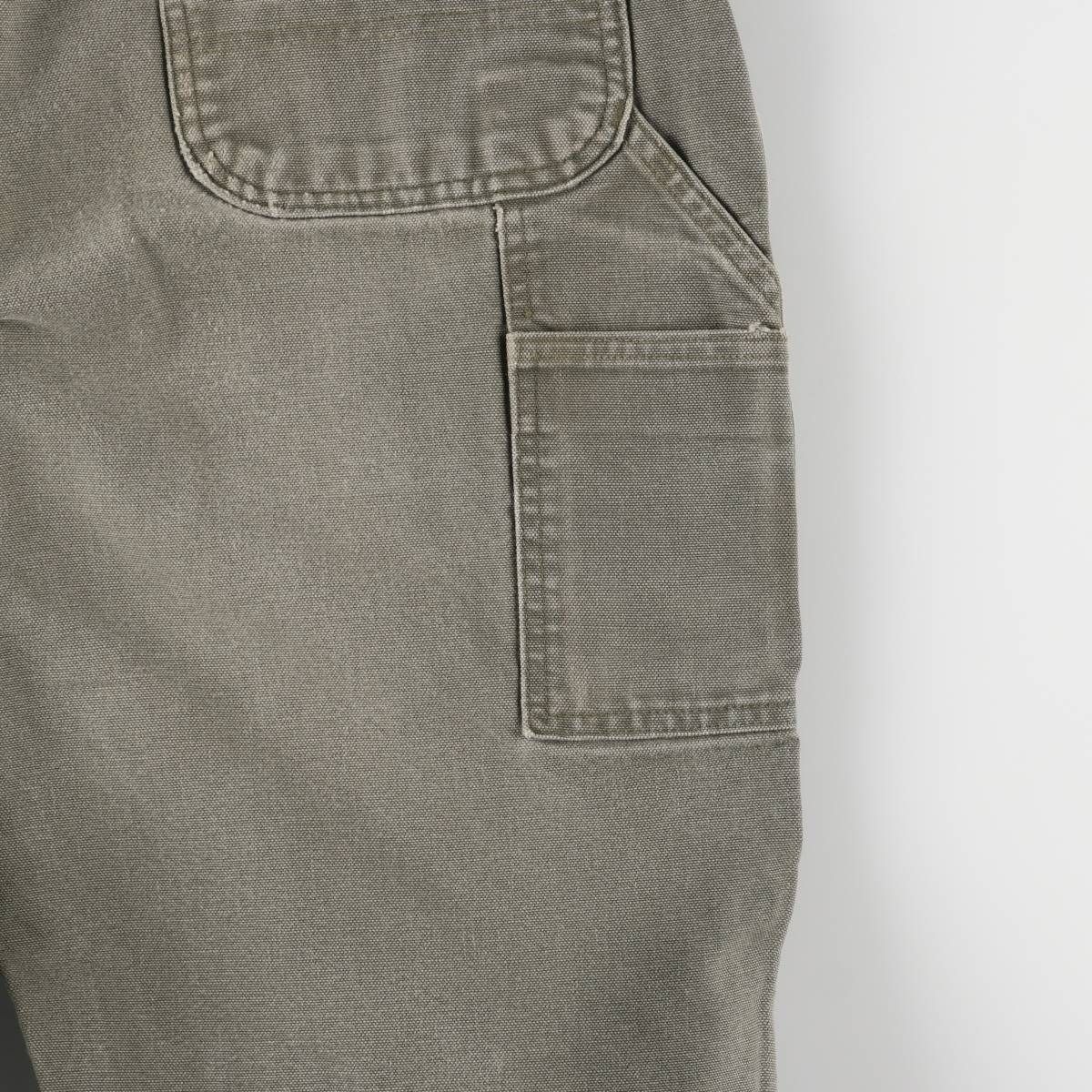 Carhartt カーハート 古着 ダック地 ペインターパンツ グレー 34 carhartt ダック地 ペインターパンツ ダブルニー カーハート