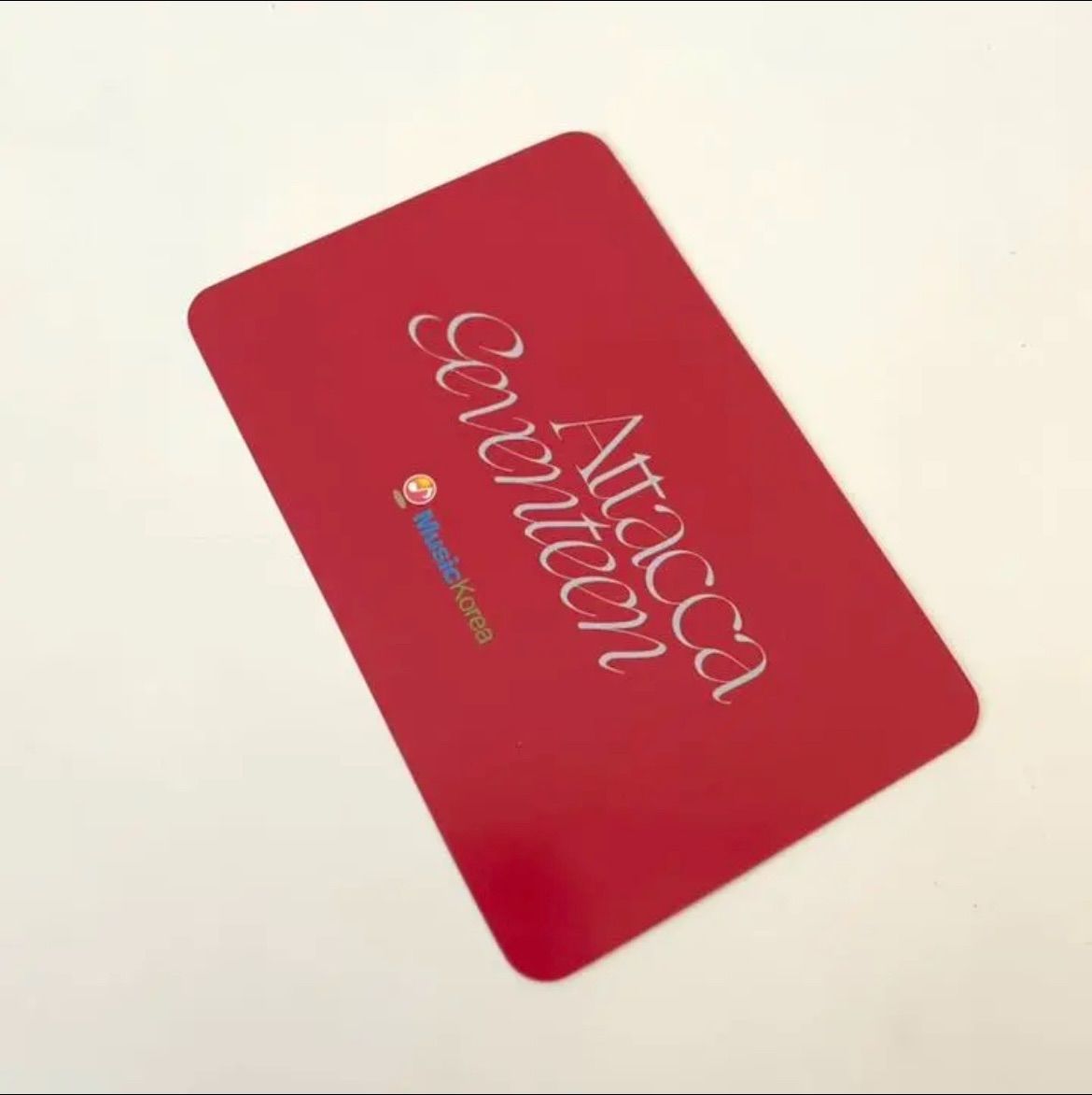 seventeen attacca m2u/ミュージックコリア ヨントントレカ