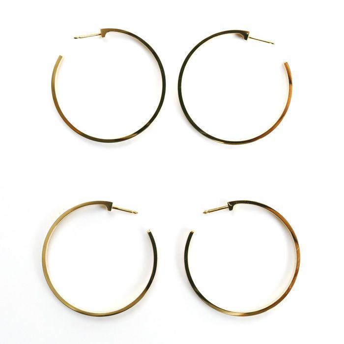 CARTIER カルティエ K18YG イエローゴールド ラブ フープ ラージ  