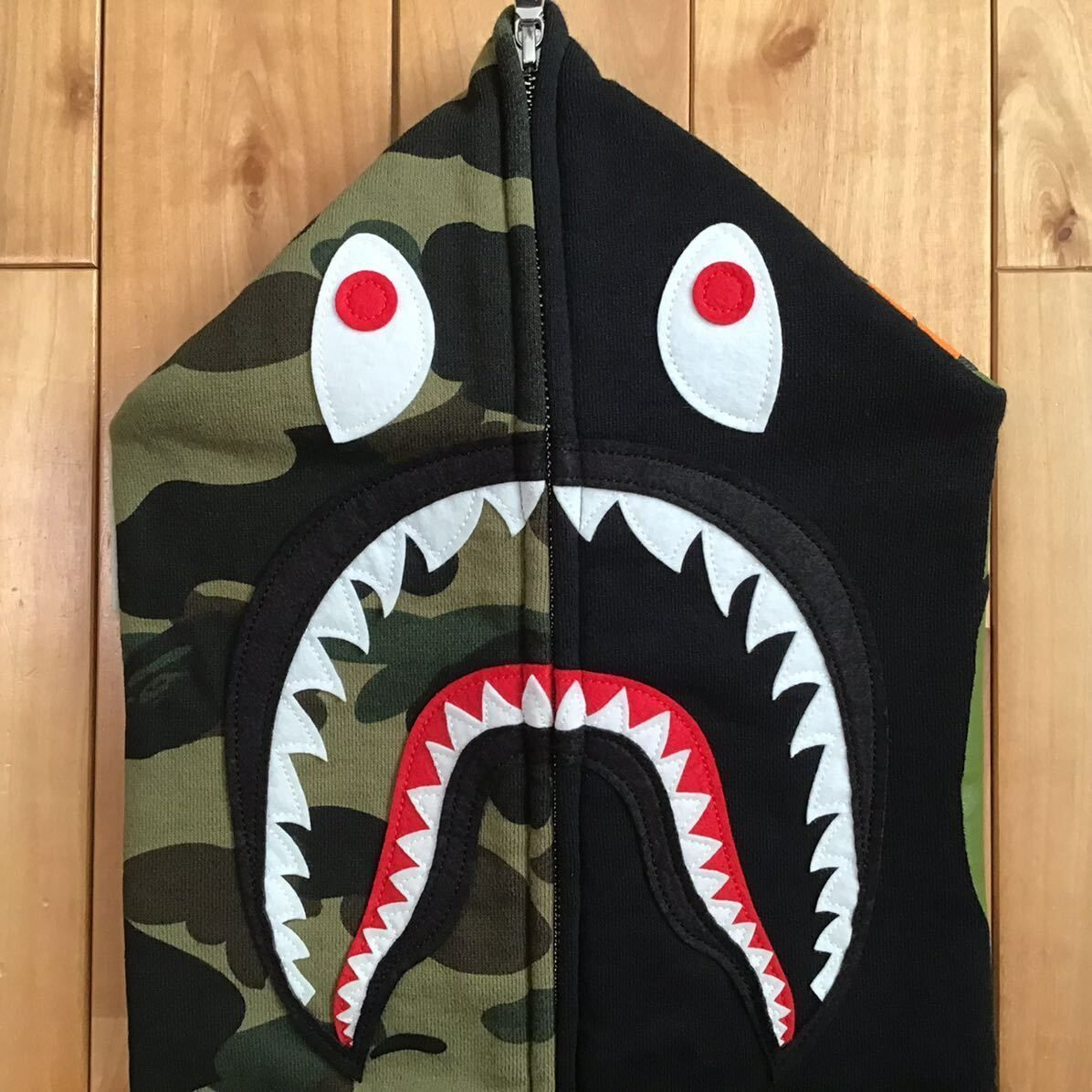 ☆激レア☆ PUSHA-T シャーク パーカー Mサイズ shark full zip hoodie  