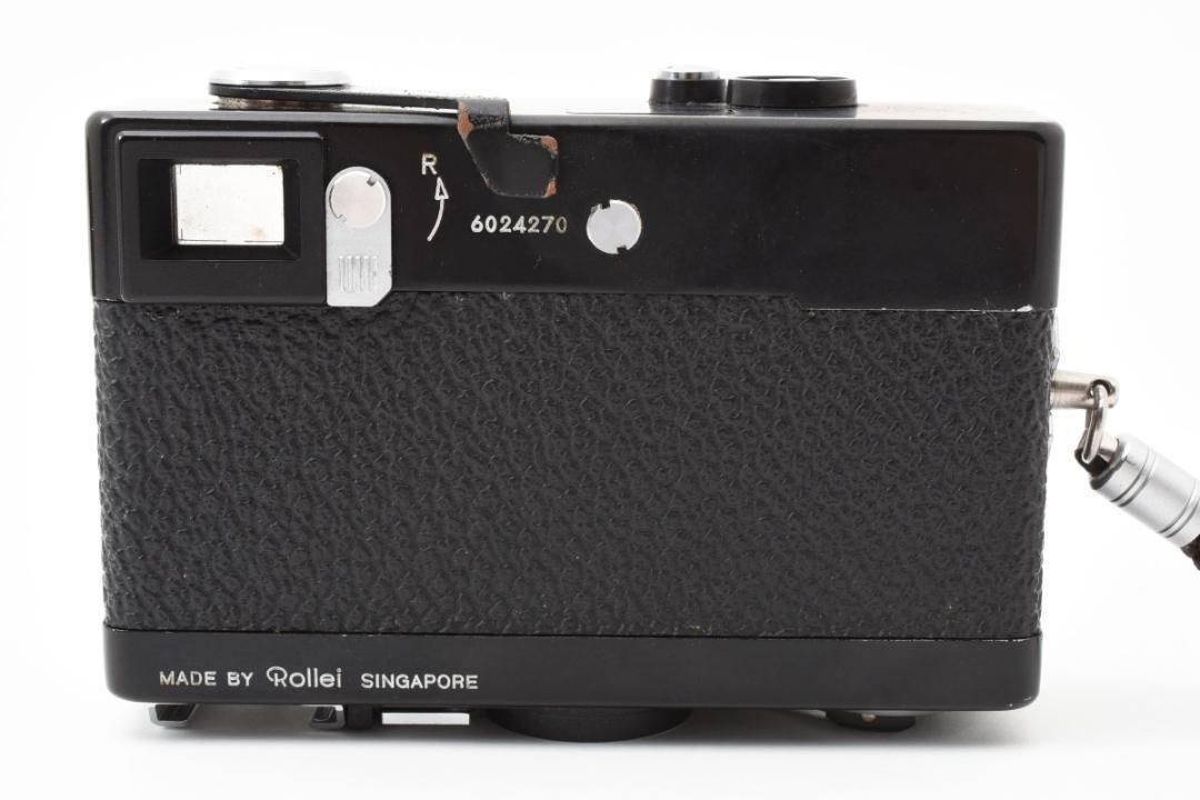 訳アリ特価！✨希少✨シャッターOK✨Rollei 35 ブラック シンガポール製 訳アリ特価！✨希少✨シャッターOK✨Rollei ローライ 35 Tessar