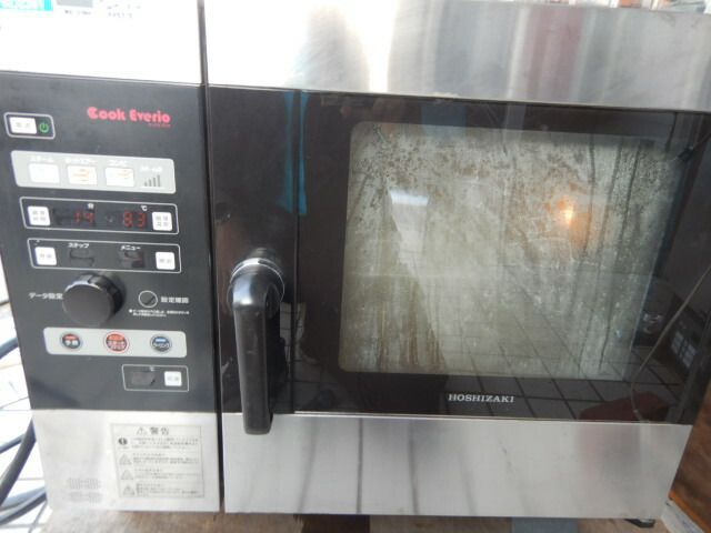 中古】(代引不可)2011年製 ホシザキ 卓上 スチーム コンベクション 