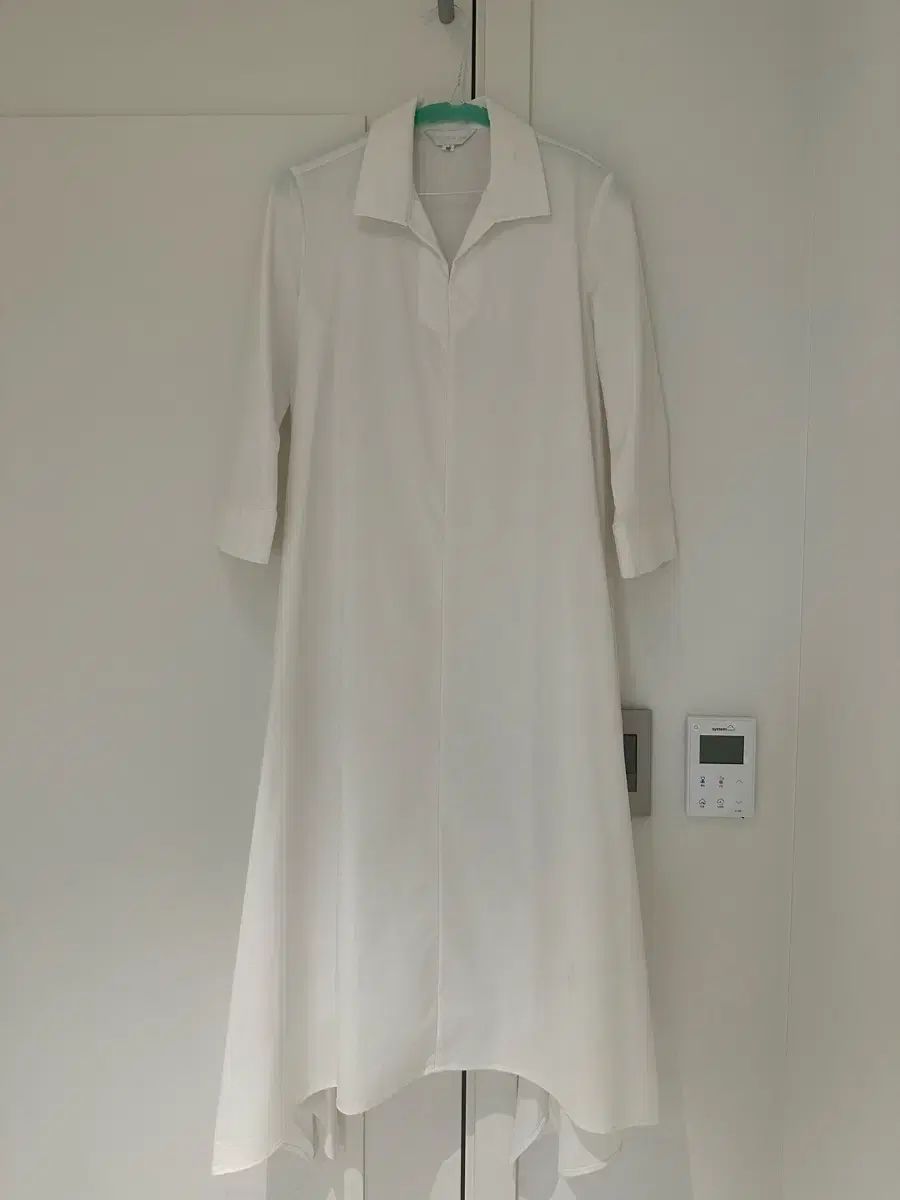 ラシルエットドゥージニー 白 シャツ ワンピース 36 ラガー