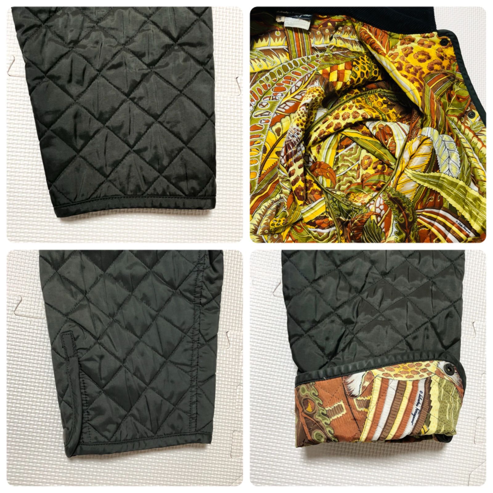 希少】Salvatore Ferragamo フェラガモ ショート丈 ジャケット 希少】Salvatore Ferragamo フェラガモ ショート丈 ジャケット