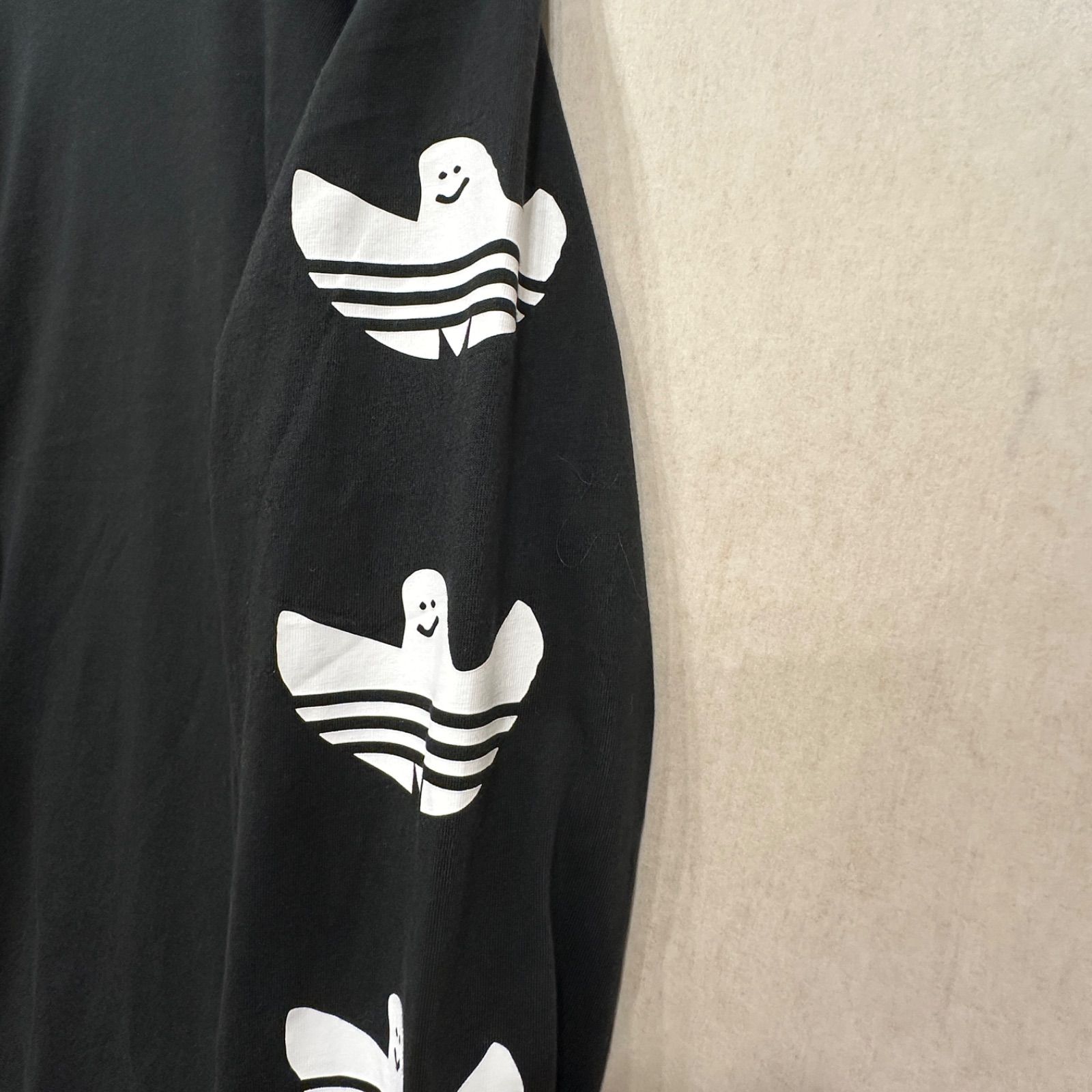 限定コラボ！アディダスオリジナルス×マークゴンザレストレフォイル長袖カットソーM アディダス adidas Tシャツ 半袖 メンズ マーク ゴンザレス