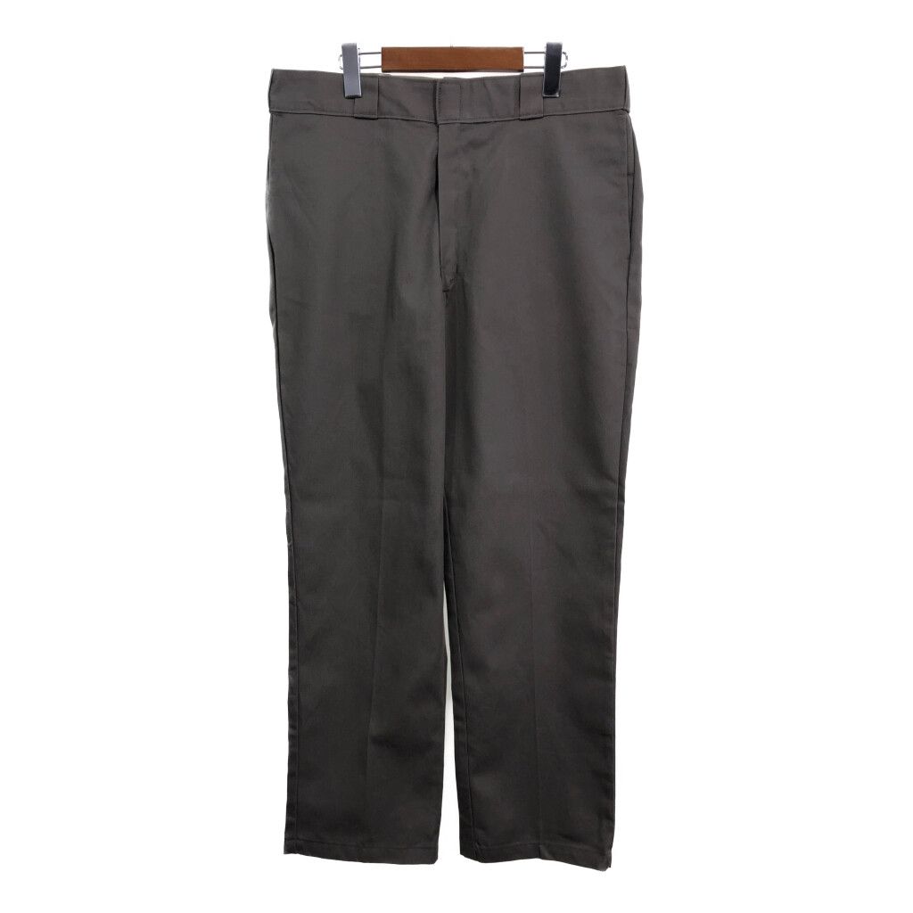 Dickies ディッキーズ 874 ワークパンツ グレー (メンズ W36 L32) 中古 古着 S1747