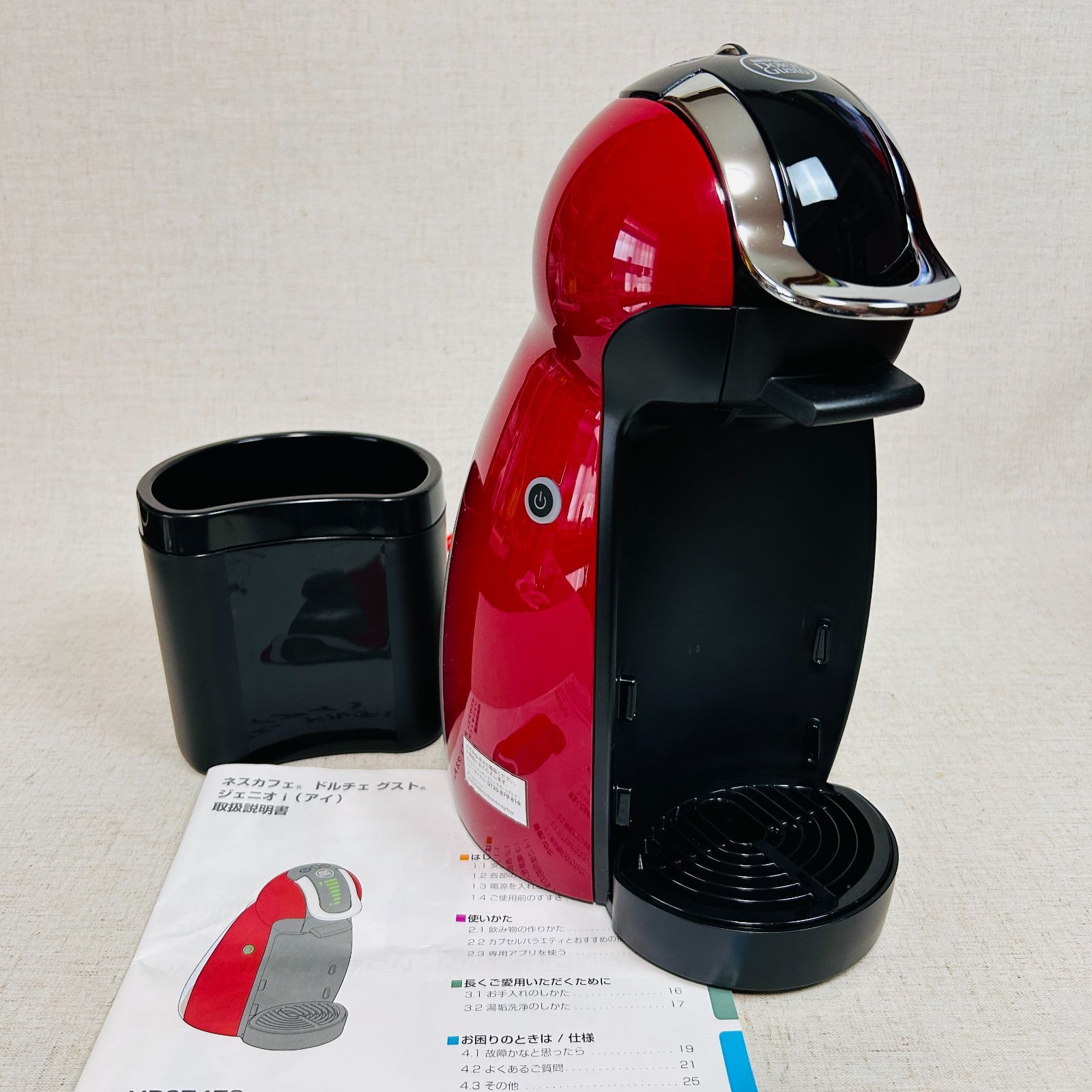 ネスカフェ ドルチェグスト ジェニオアイ　チェリーレッド Amazon.co.jp: ネスカフェ ドルチェ グスト ジェニオ アイ