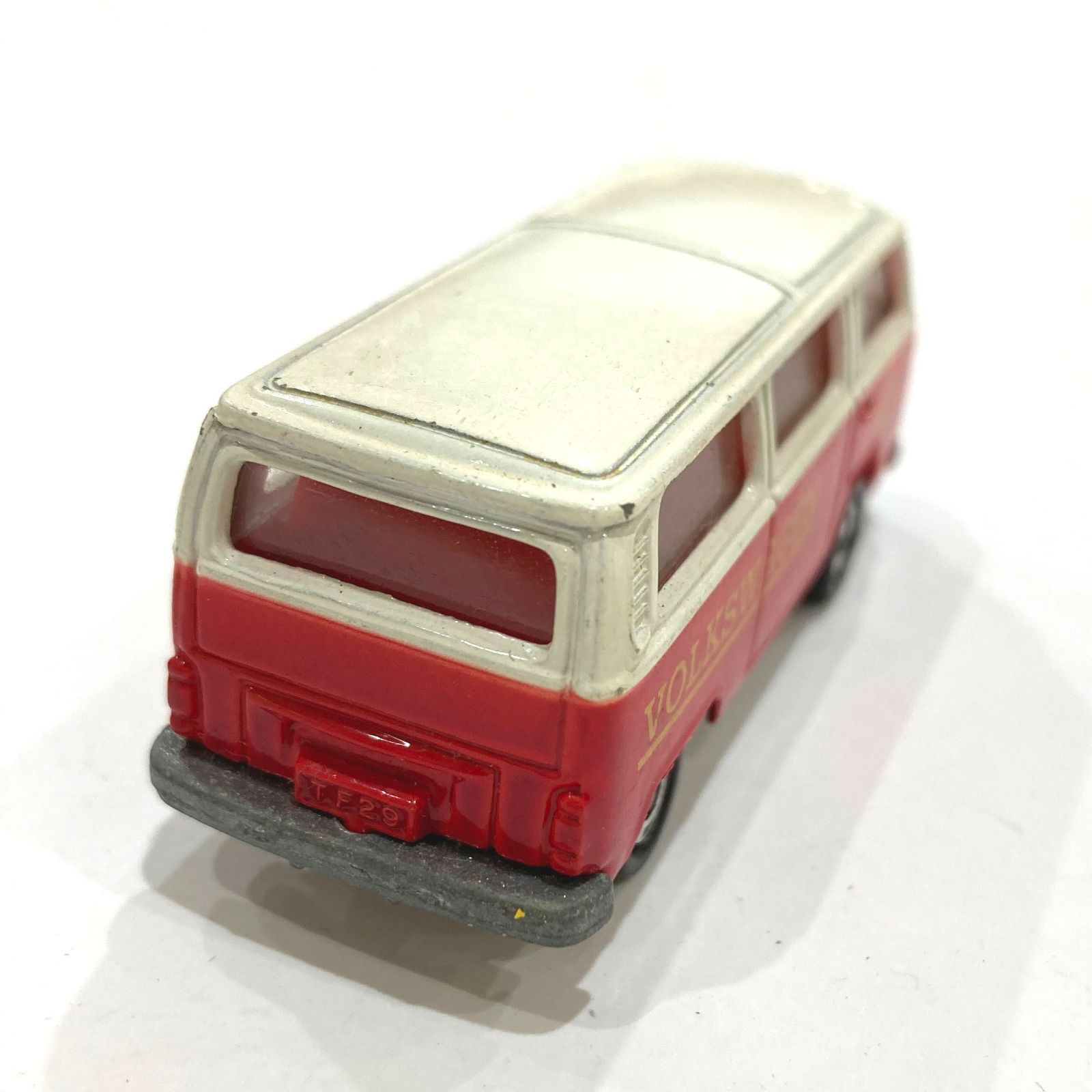 中古 ○トミカ○No.F29 フォルクスワーゲン マイクロバス 赤 箱