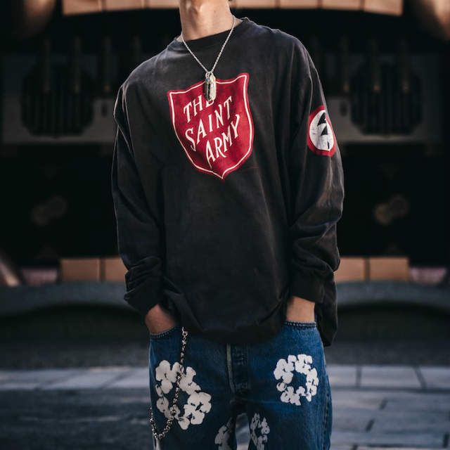 SAINT MICHAEL セントマイケル 22SS 日本製 LS TEE / VAMPIRE