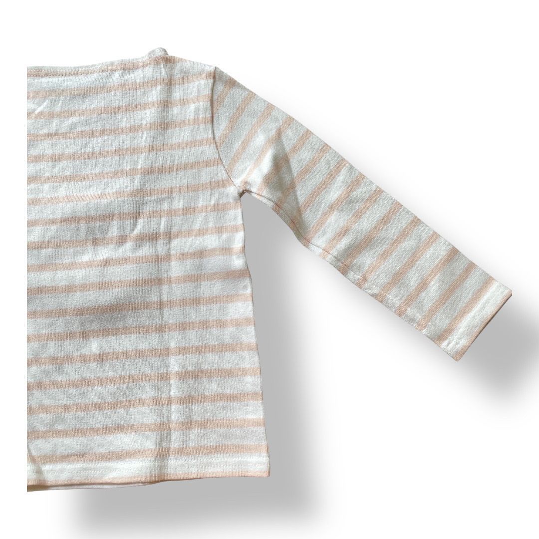 SAINTJAMES(セントジェームス) ボーダーカットソー オフホワイト