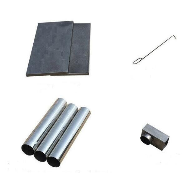 カラー 薪ストーブ ワイドタイプ 薪コンロ キャンプ アウトドア 多用途 テント ストーブ ステンレス鋼バーベキューストーブ BBQ