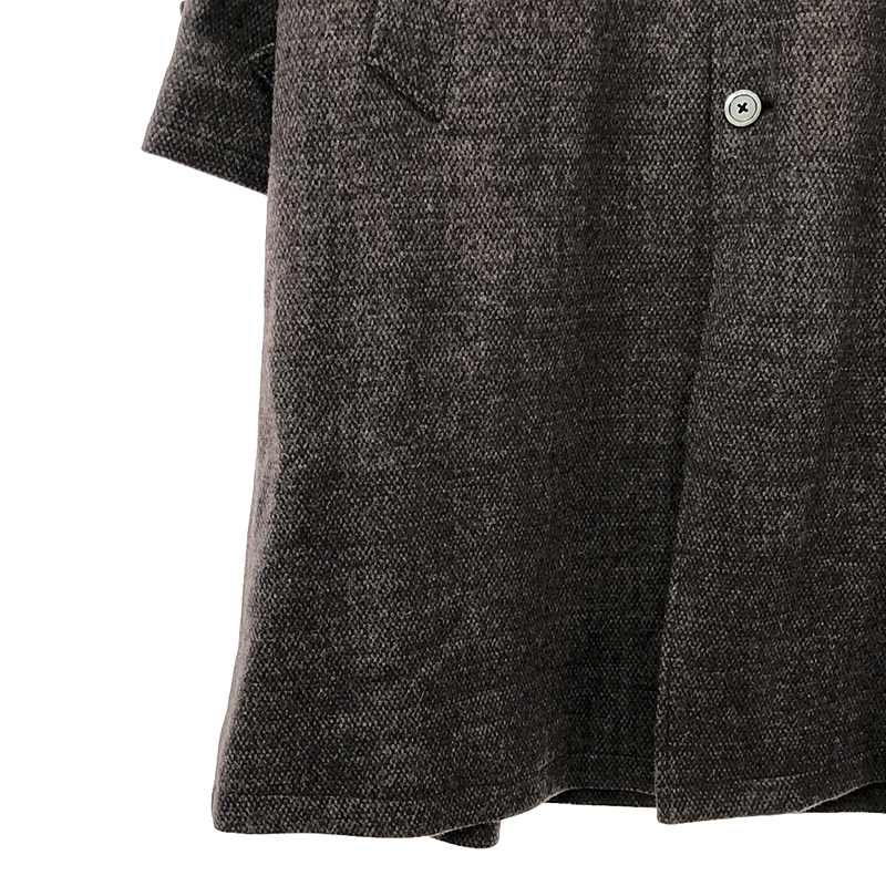 美品】 URU / ウル | 2023AW | KNIT MELTON BALMACAAN COAT ニットメルトン バルマカン ステンカラーコート  | 1 | ネイビー | メンズ - メルカリ