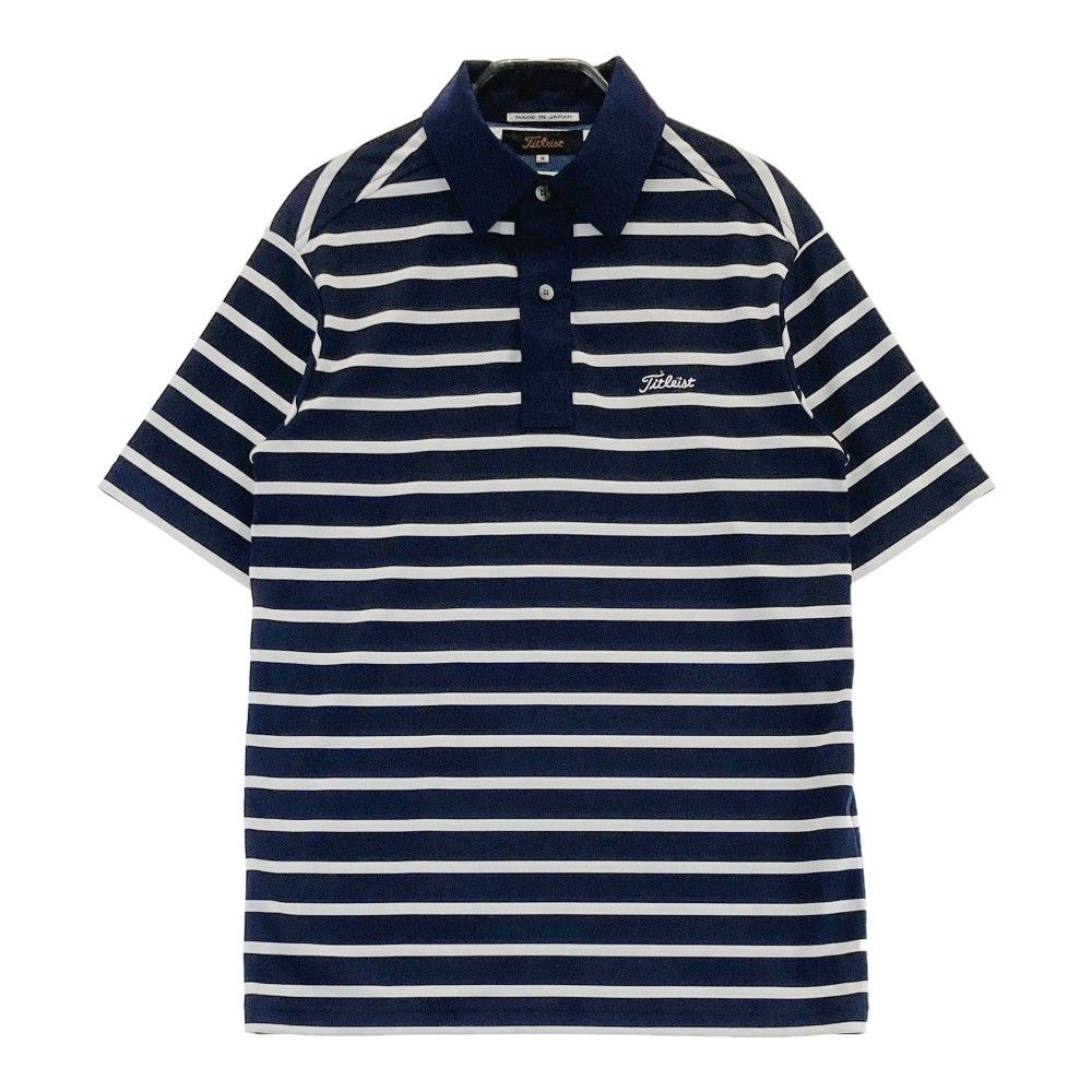 Titleist ネイビー ポロシャツ 日本オープンゴルフショップ】